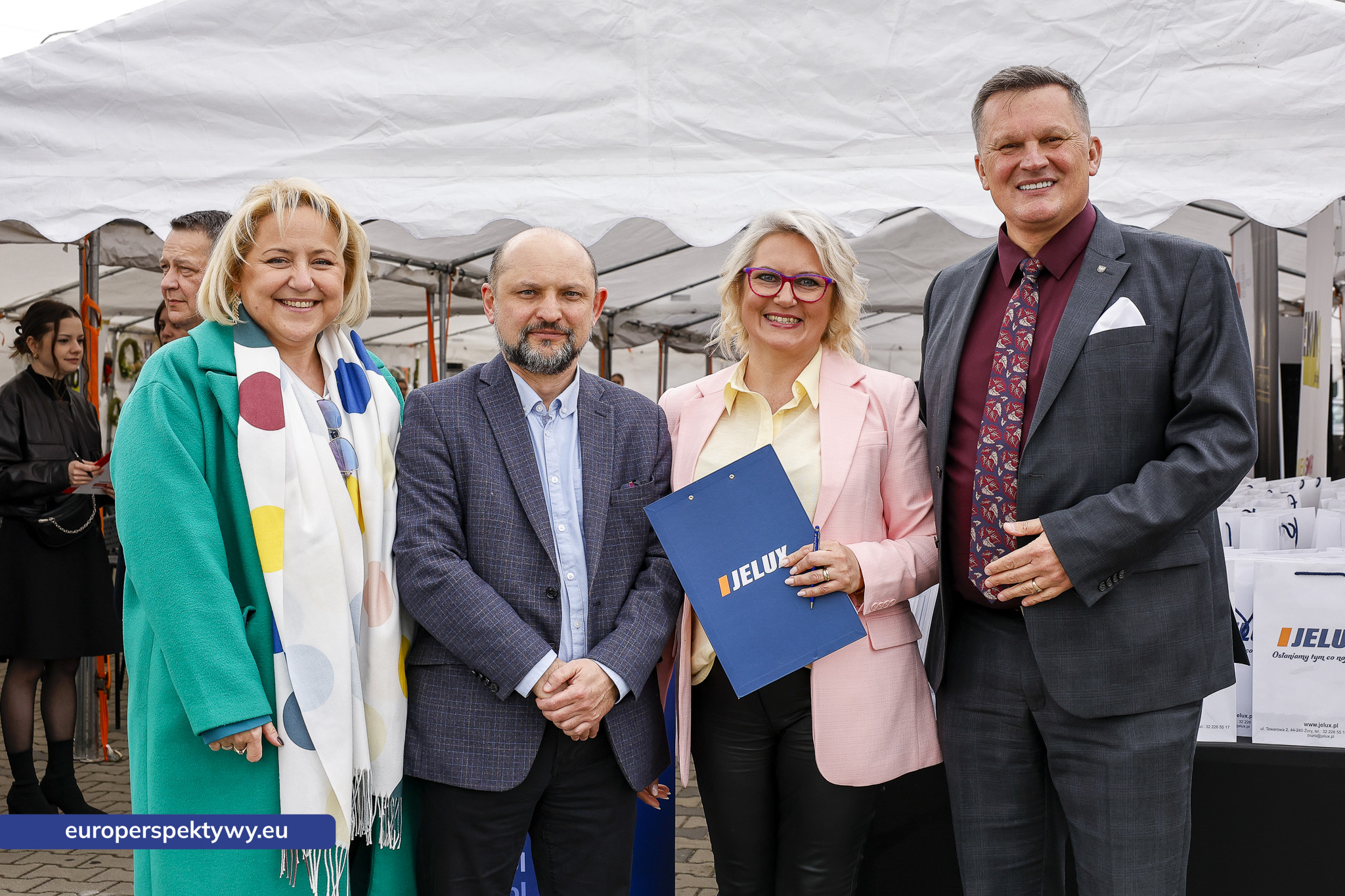Europerspektywy Śląski smak biznesu – przedsiębiorcy spotkali się w siedzibie Jelux Polska