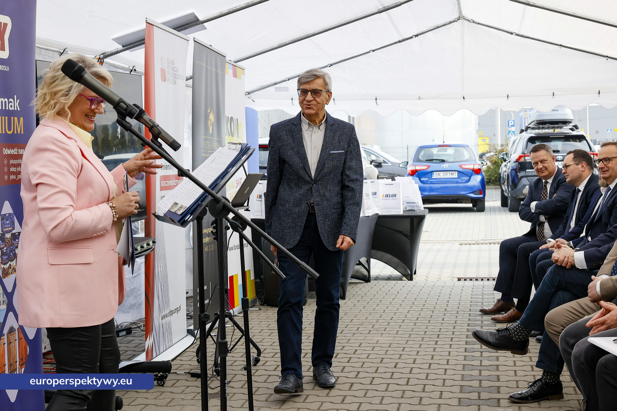 Europerspektywy Śląski smak biznesu – przedsiębiorcy spotkali się w siedzibie Jelux Polska