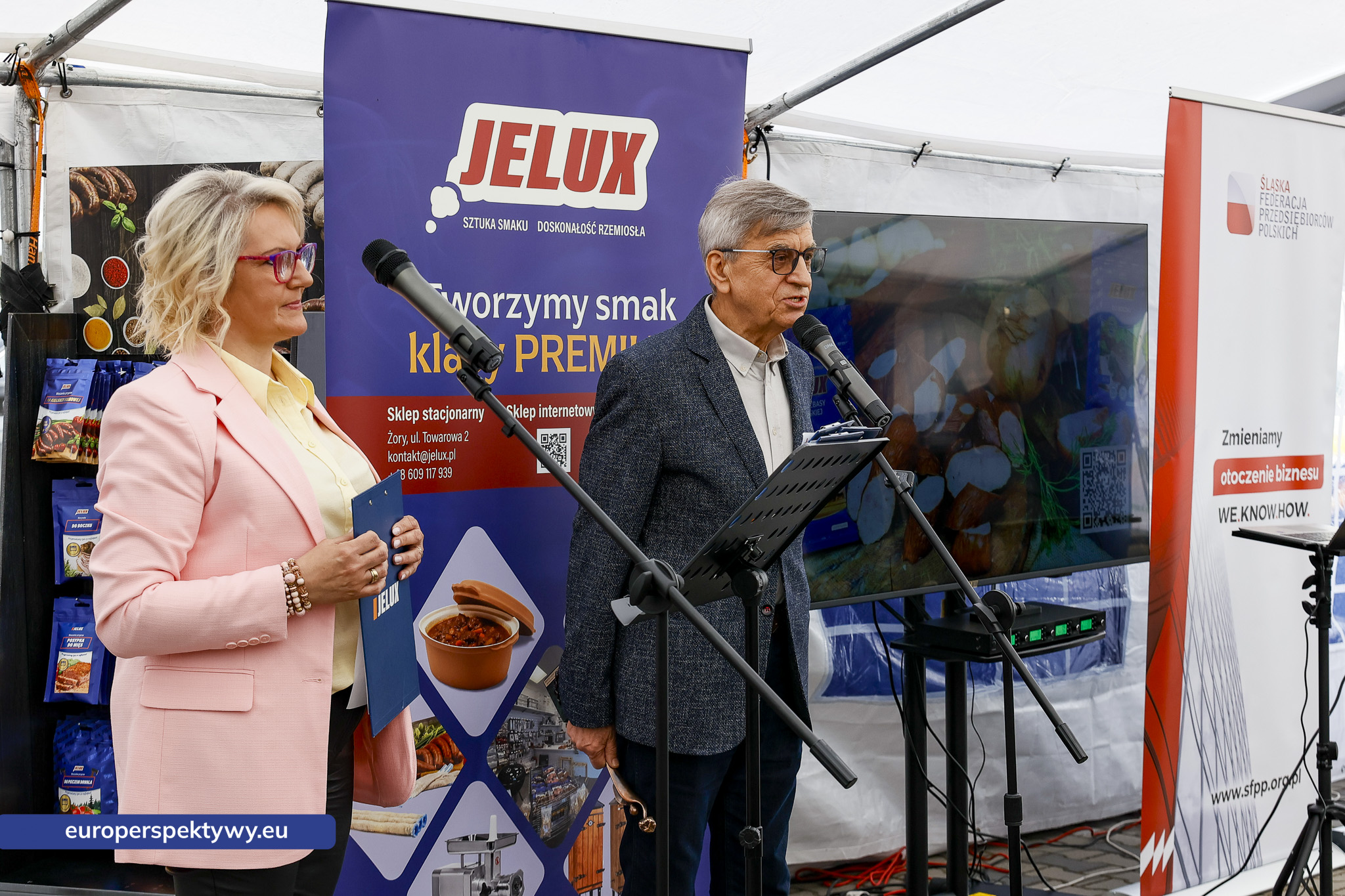 Europerspektywy Śląski smak biznesu – przedsiębiorcy spotkali się w siedzibie Jelux Polska