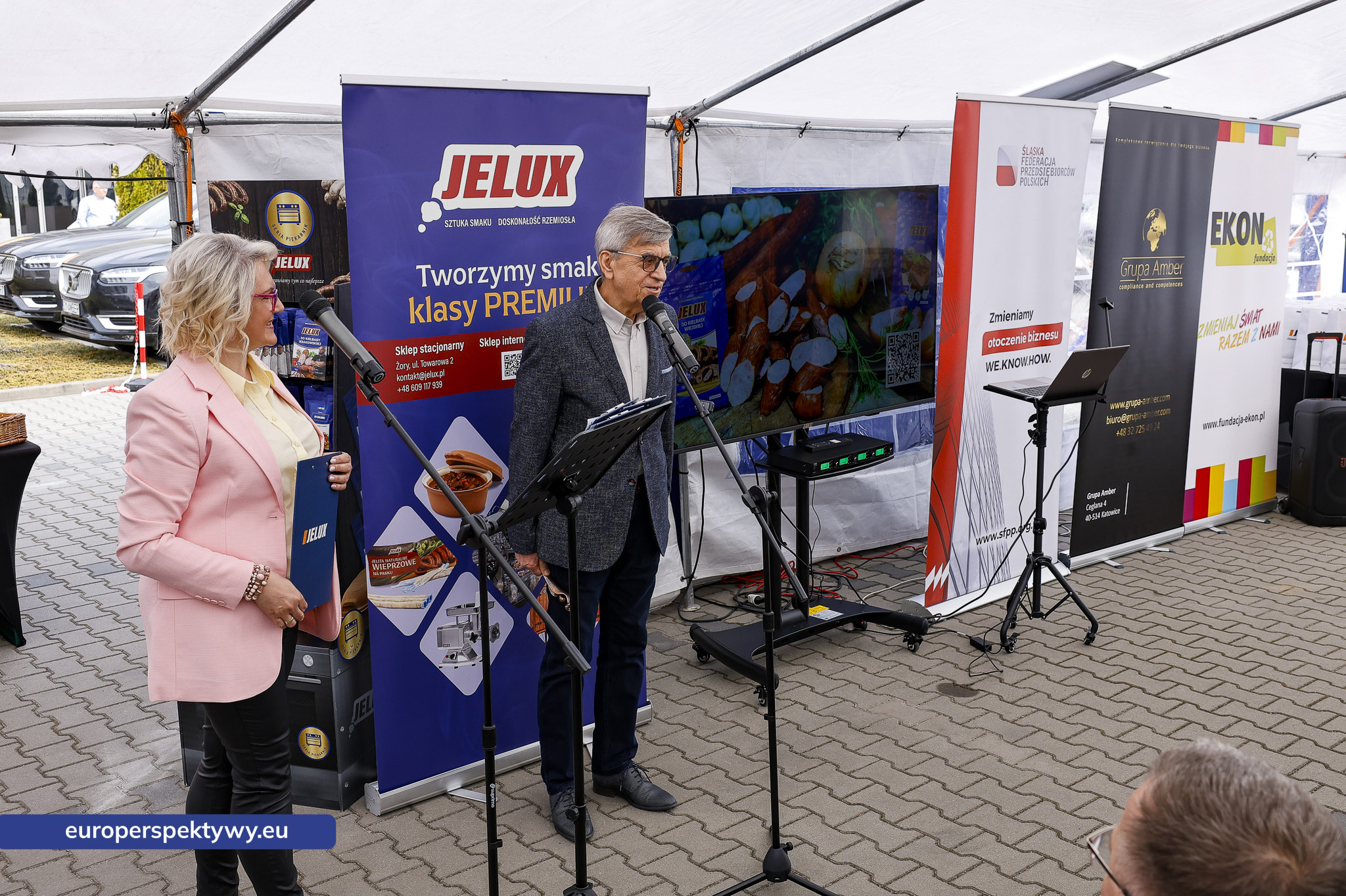 Europerspektywy Śląski smak biznesu – przedsiębiorcy spotkali się w siedzibie Jelux Polska