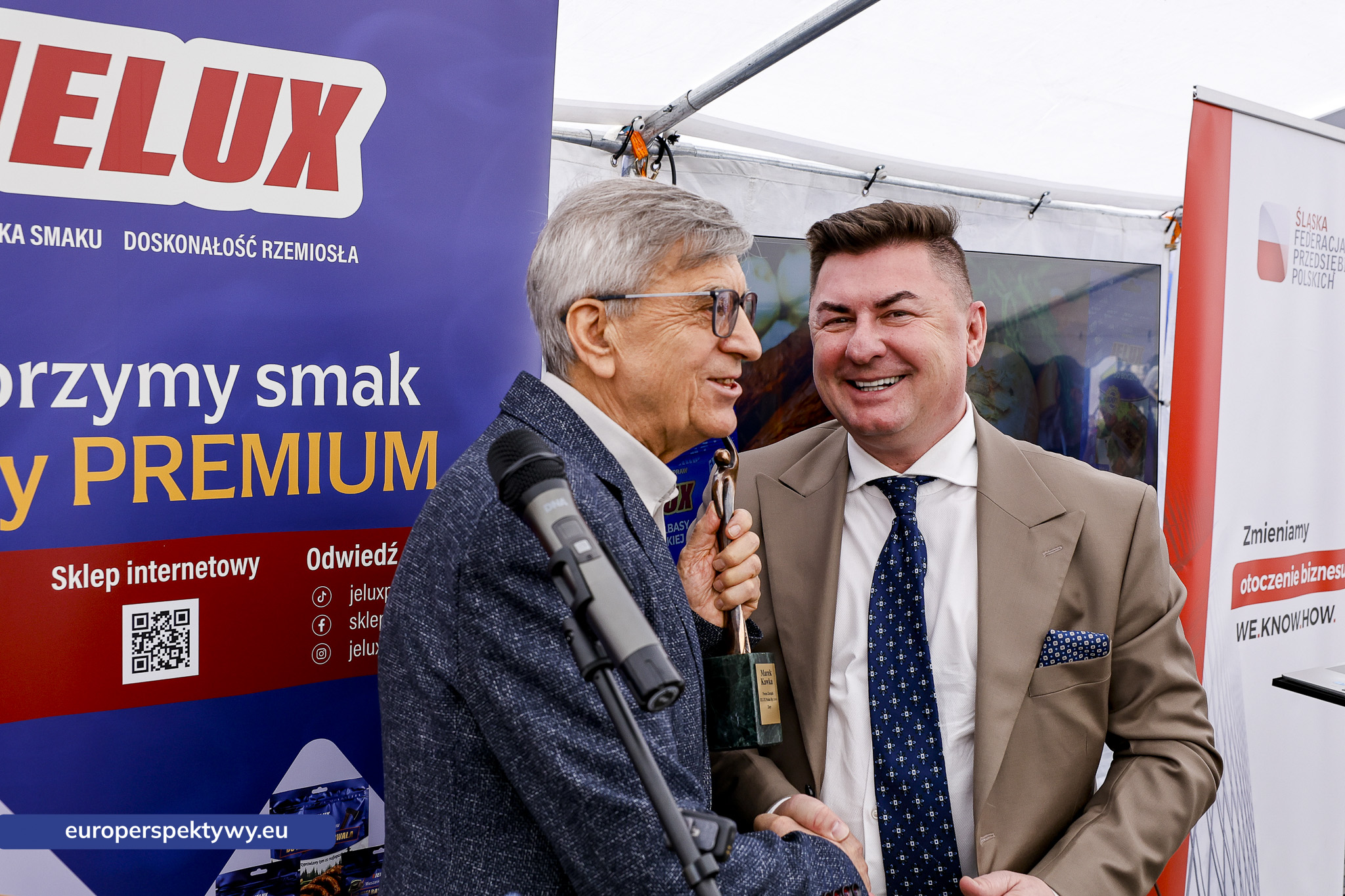 Europerspektywy Śląski smak biznesu – przedsiębiorcy spotkali się w siedzibie Jelux Polska