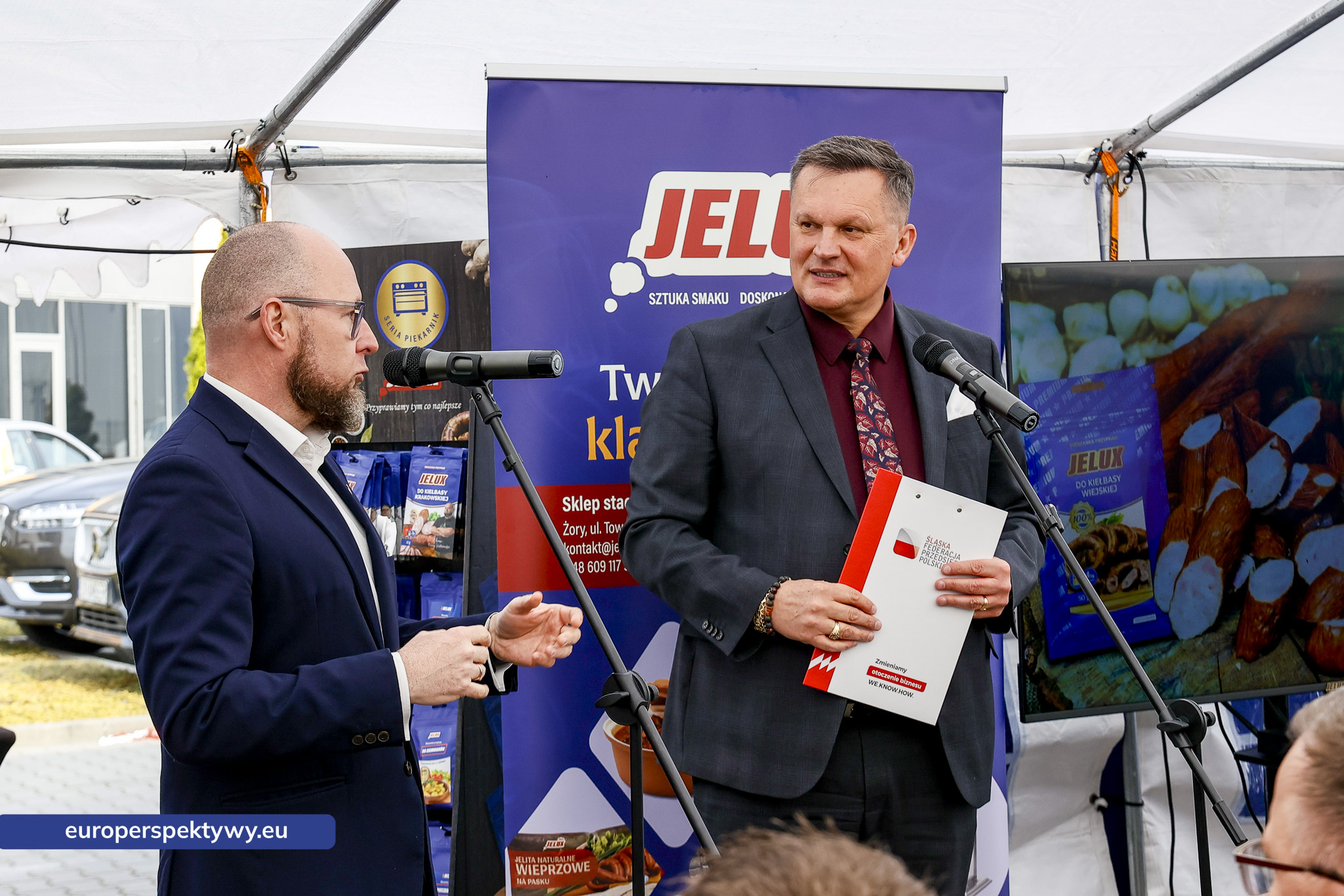 Europerspektywy Śląski smak biznesu – przedsiębiorcy spotkali się w siedzibie Jelux Polska