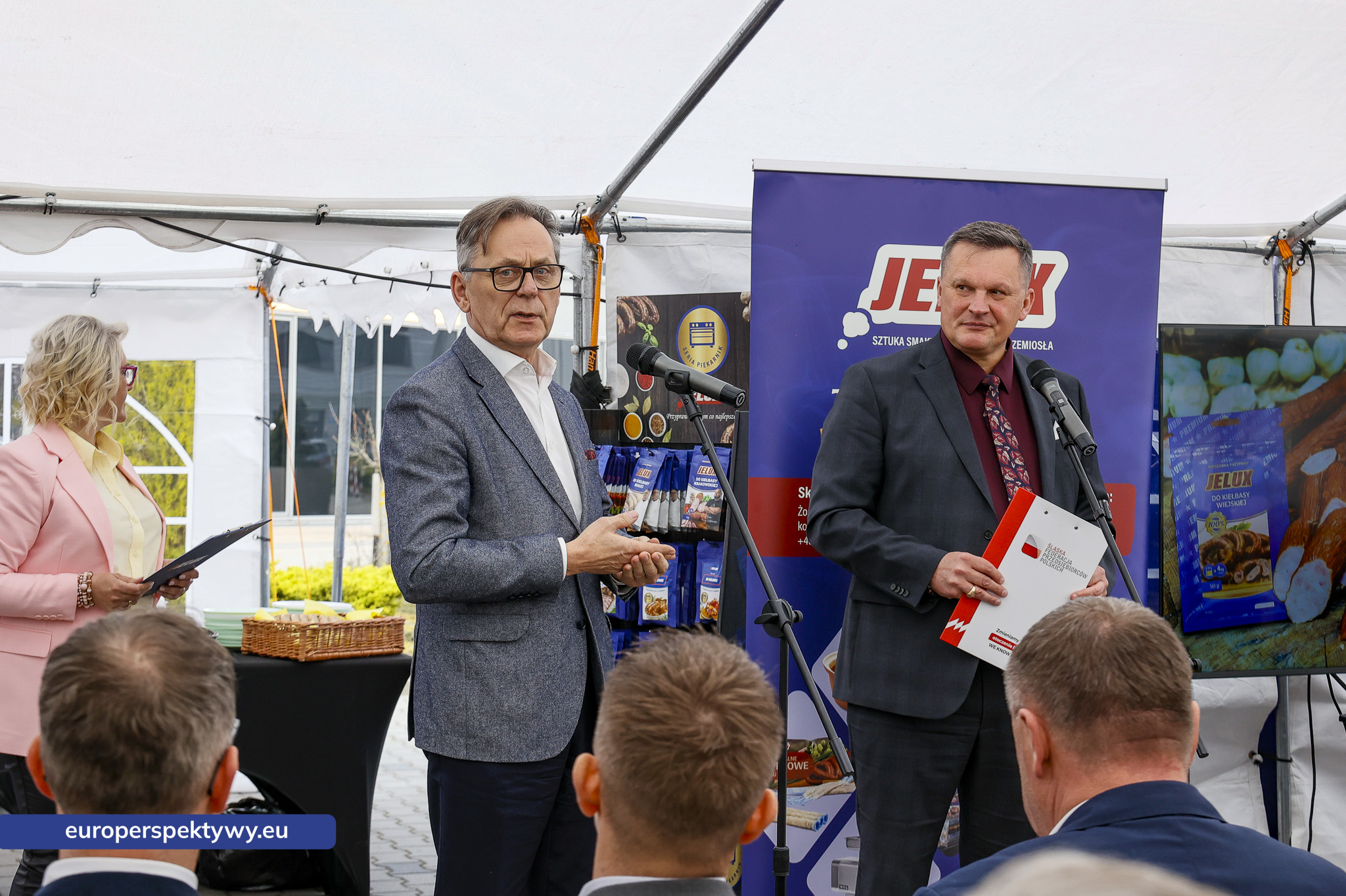 Europerspektywy Śląski smak biznesu – przedsiębiorcy spotkali się w siedzibie Jelux Polska