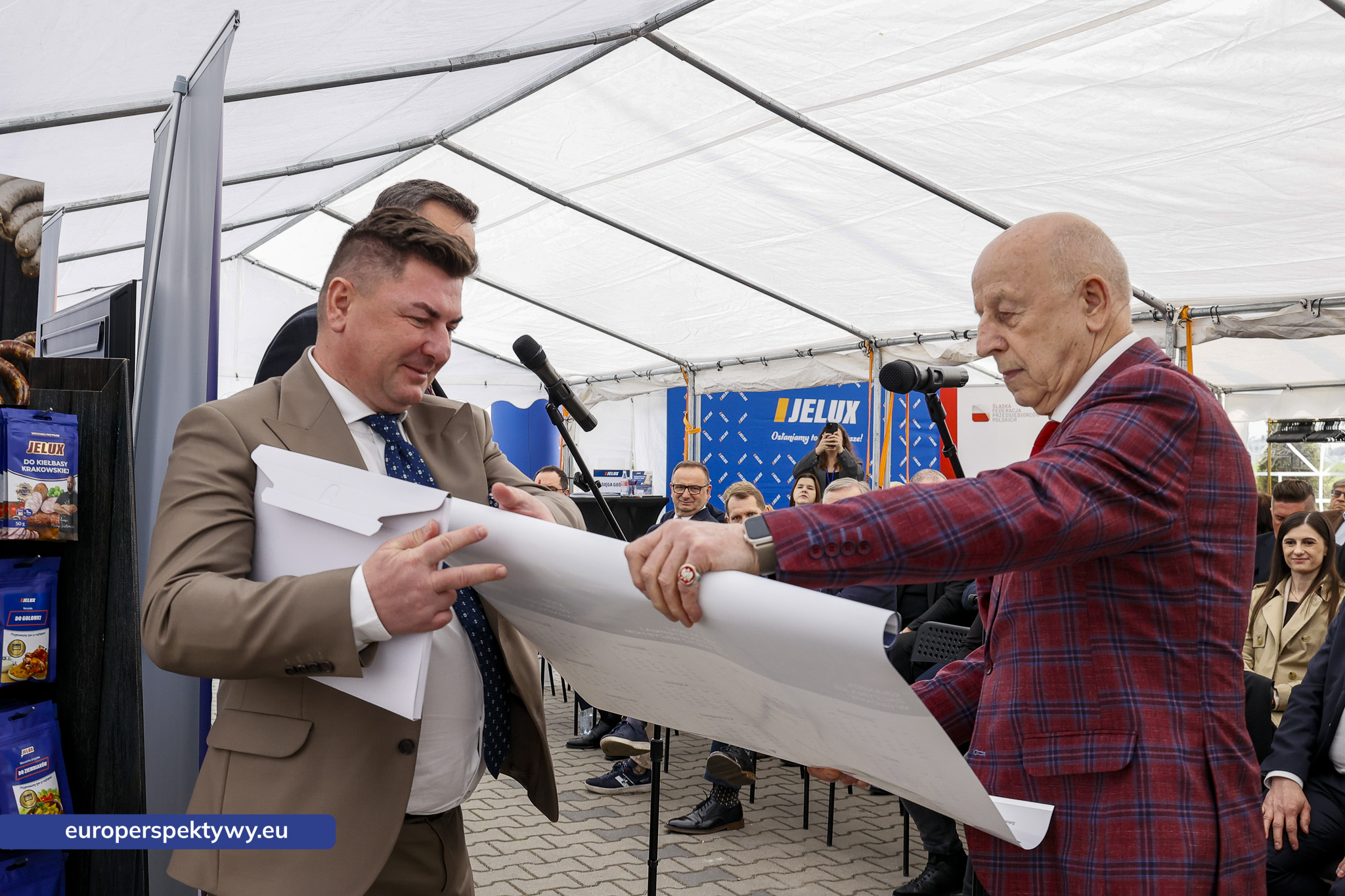 Europerspektywy Śląski smak biznesu – przedsiębiorcy spotkali się w siedzibie Jelux Polska