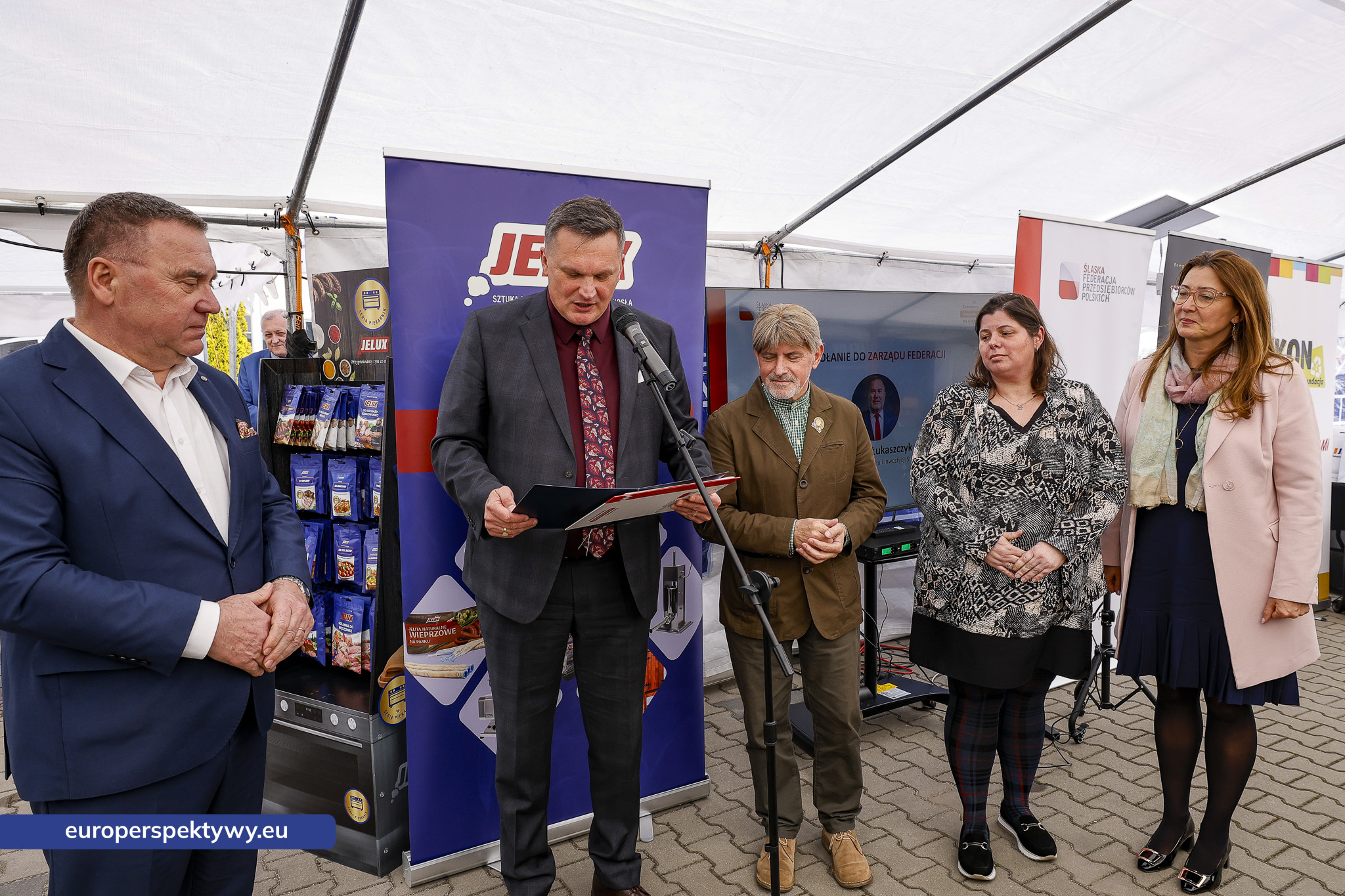 Europerspektywy Śląski smak biznesu – przedsiębiorcy spotkali się w siedzibie Jelux Polska