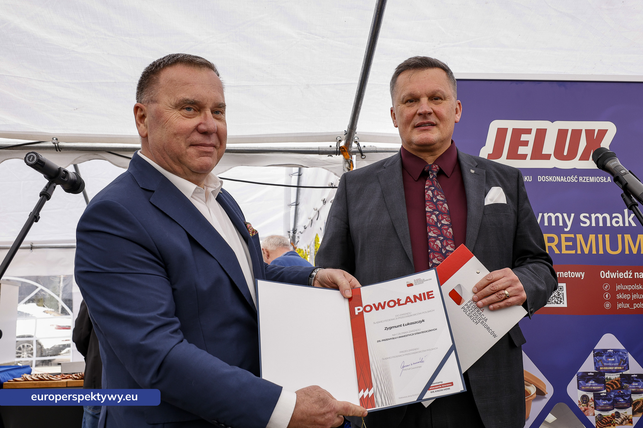 Europerspektywy Śląski smak biznesu – przedsiębiorcy spotkali się w siedzibie Jelux Polska