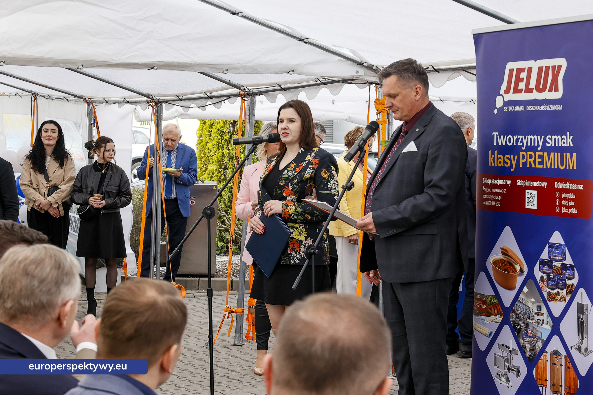 Europerspektywy Śląski smak biznesu – przedsiębiorcy spotkali się w siedzibie Jelux Polska