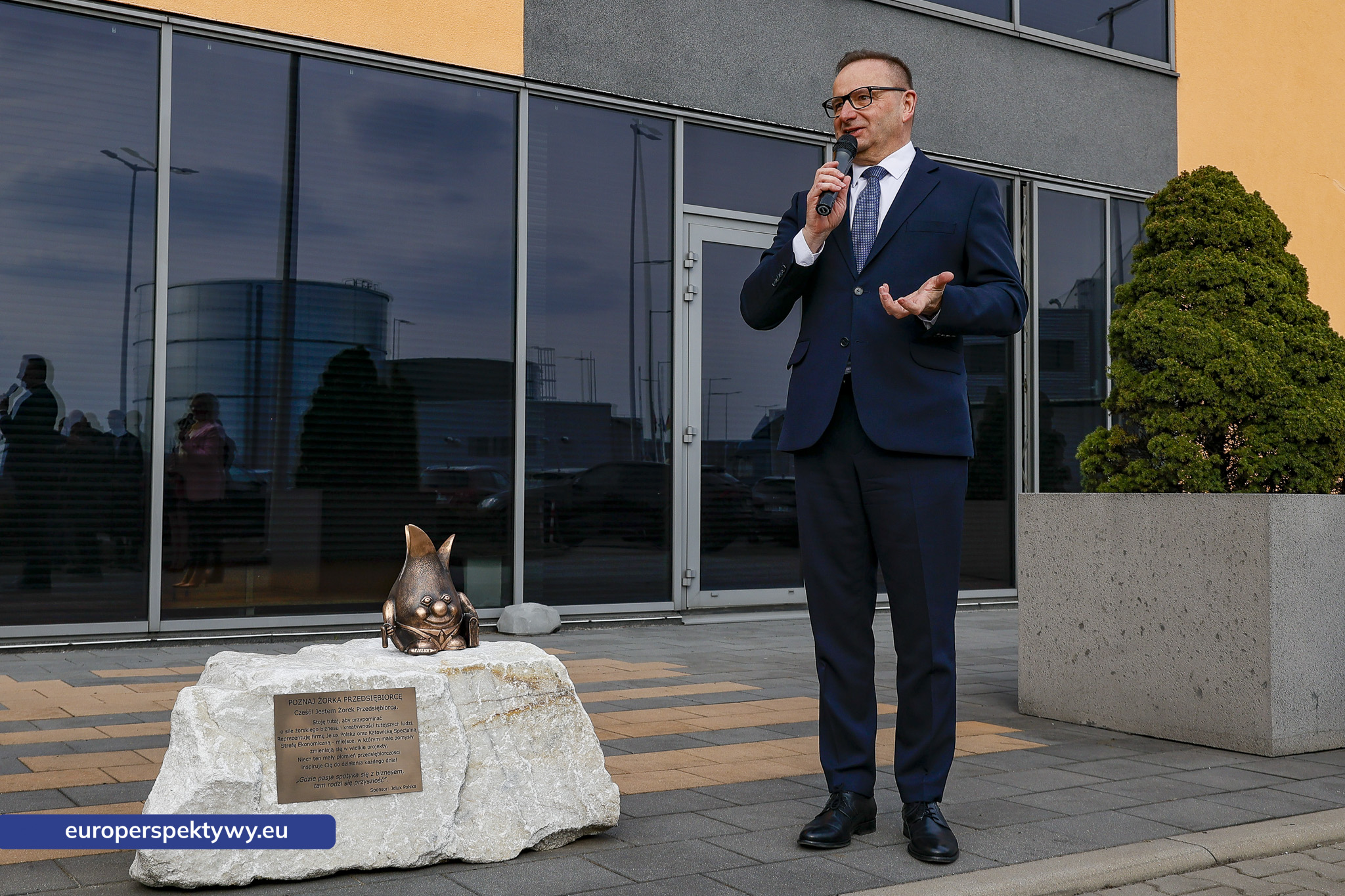 Europerspektywy Śląski smak biznesu – przedsiębiorcy spotkali się w siedzibie Jelux Polska