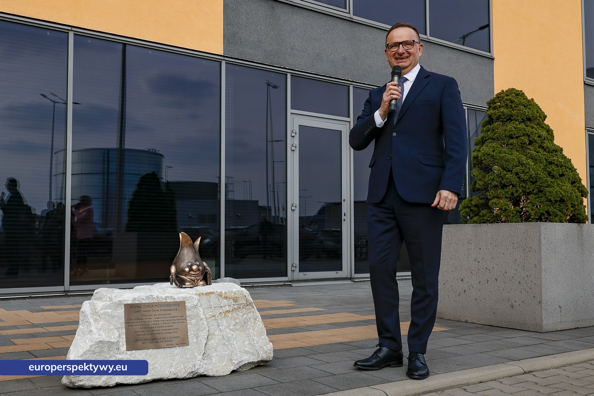 Europerspektywy Śląski smak biznesu – przedsiębiorcy spotkali się w siedzibie Jelux Polska