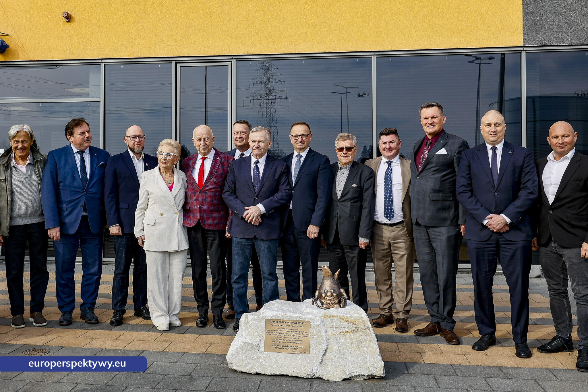 Europerspektywy Śląski smak biznesu – przedsiębiorcy spotkali się w siedzibie Jelux Polska