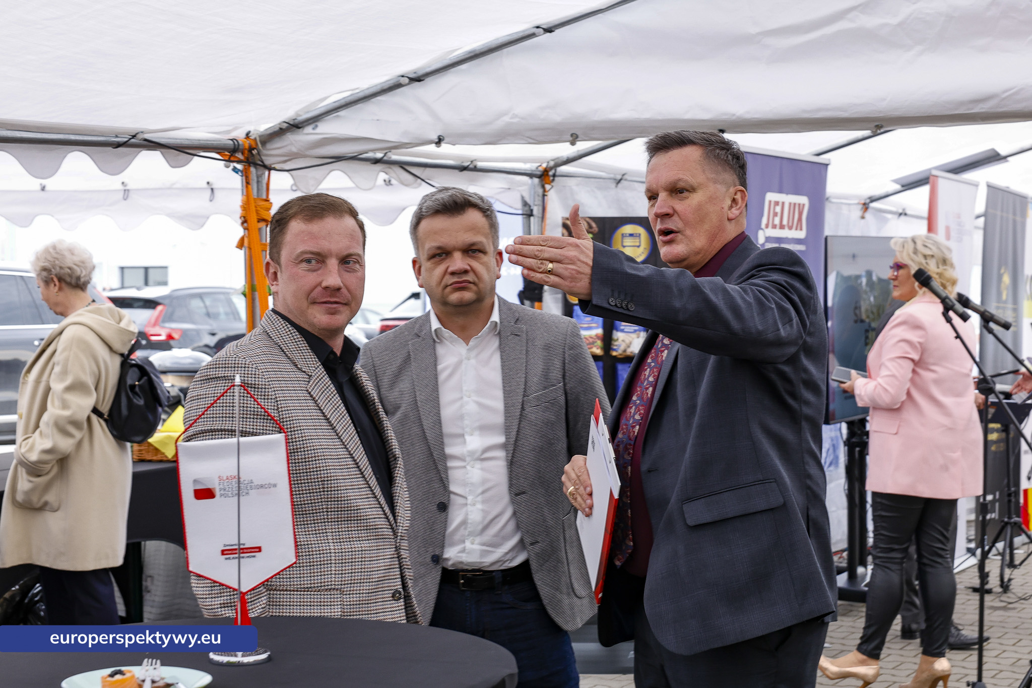 Europerspektywy Śląski smak biznesu – przedsiębiorcy spotkali się w siedzibie Jelux Polska