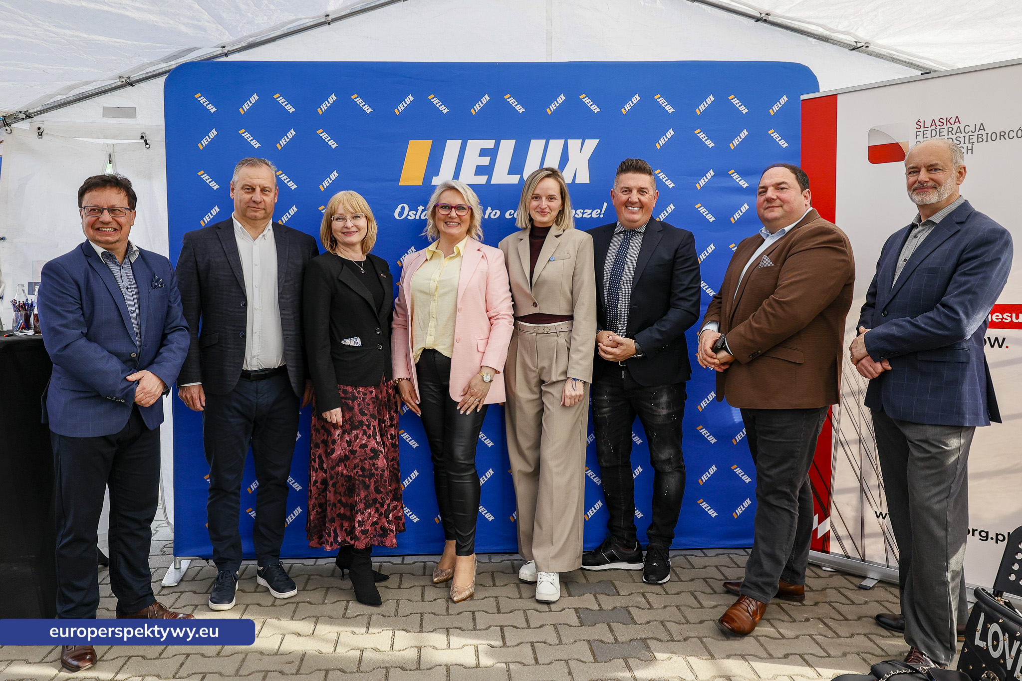 Europerspektywy Śląski smak biznesu – przedsiębiorcy spotkali się w siedzibie Jelux Polska