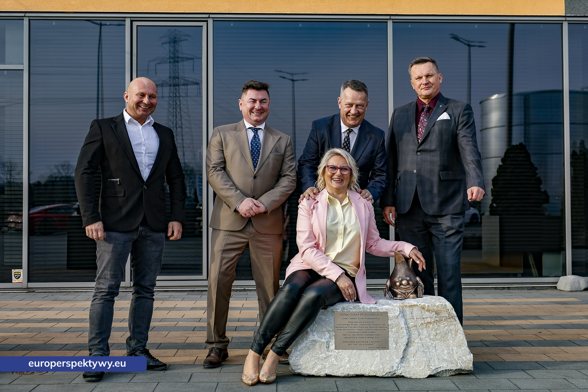 Europerspektywy Śląski smak biznesu – przedsiębiorcy spotkali się w siedzibie Jelux Polska