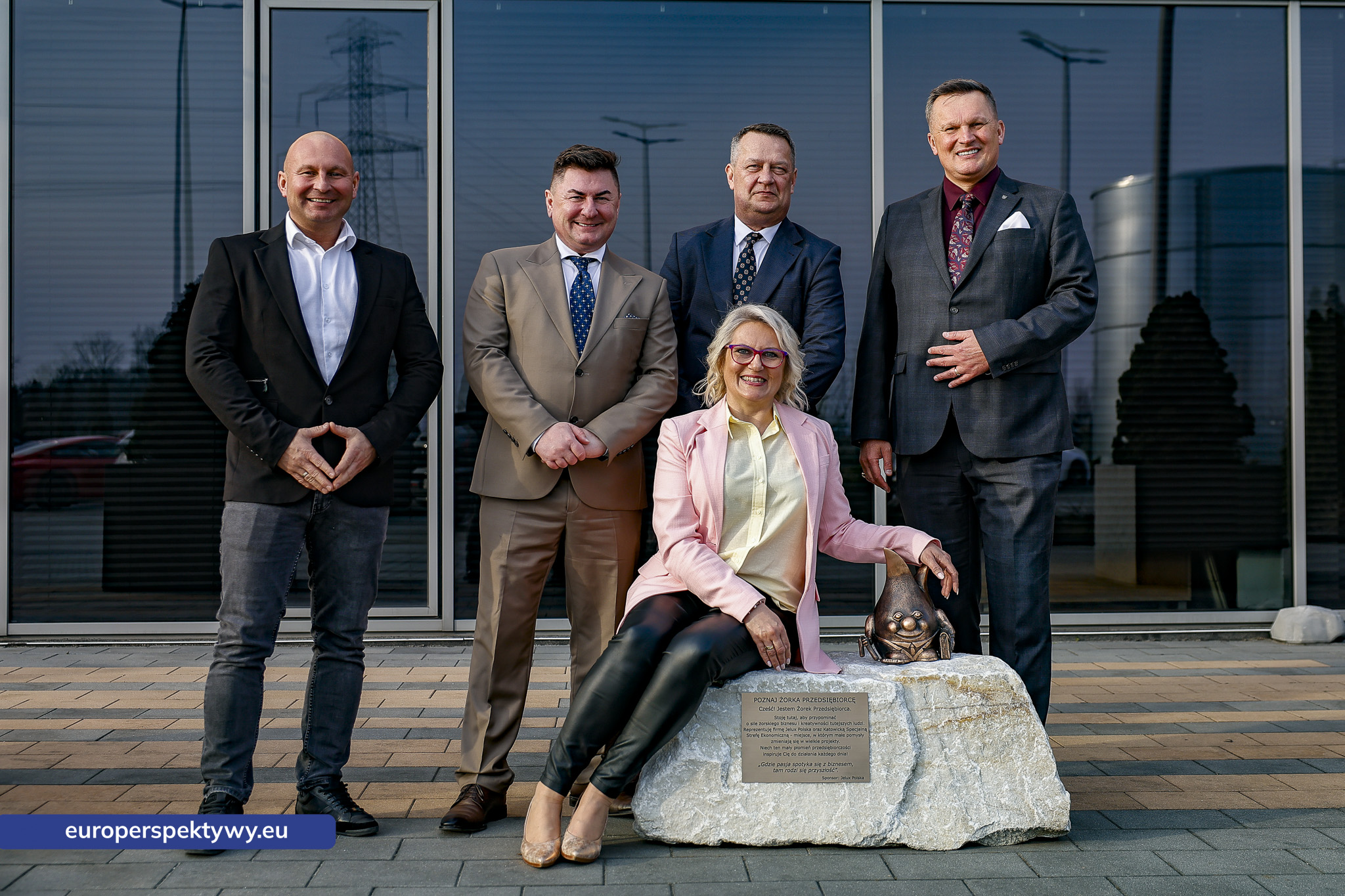 Europerspektywy Śląski smak biznesu – przedsiębiorcy spotkali się w siedzibie Jelux Polska