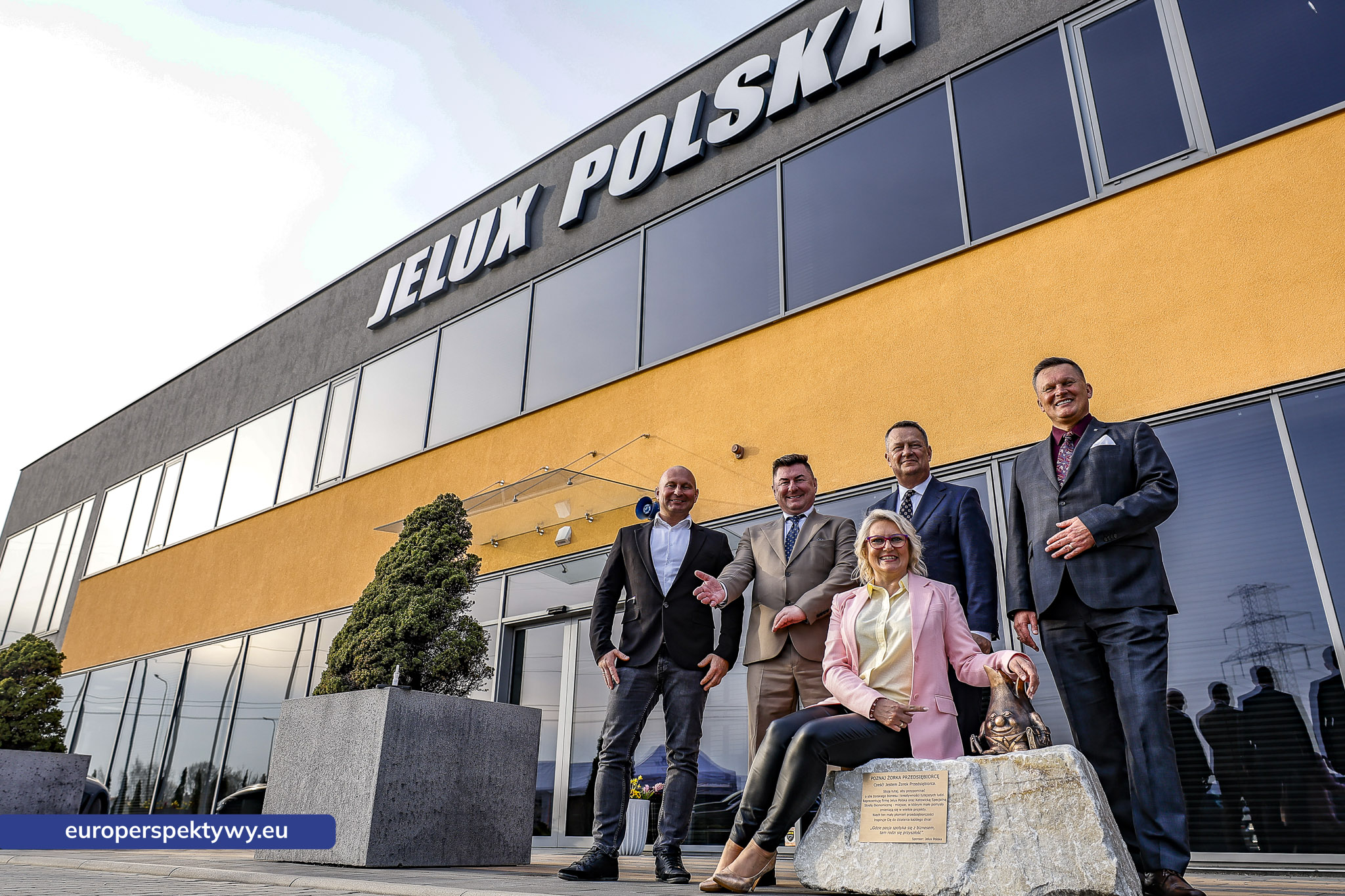 Europerspektywy Śląski smak biznesu – przedsiębiorcy spotkali się w siedzibie Jelux Polska