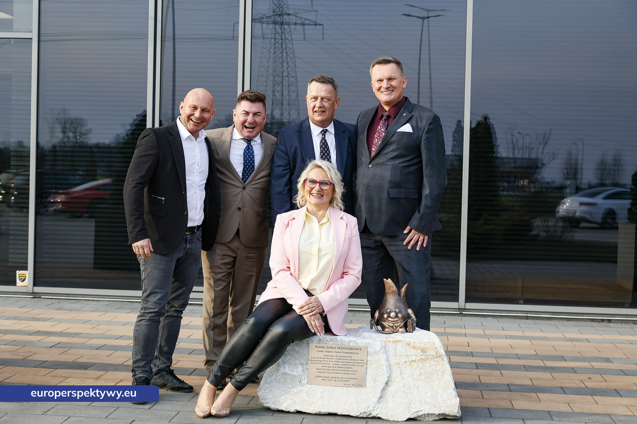 Europerspektywy Śląski smak biznesu – przedsiębiorcy spotkali się w siedzibie Jelux Polska