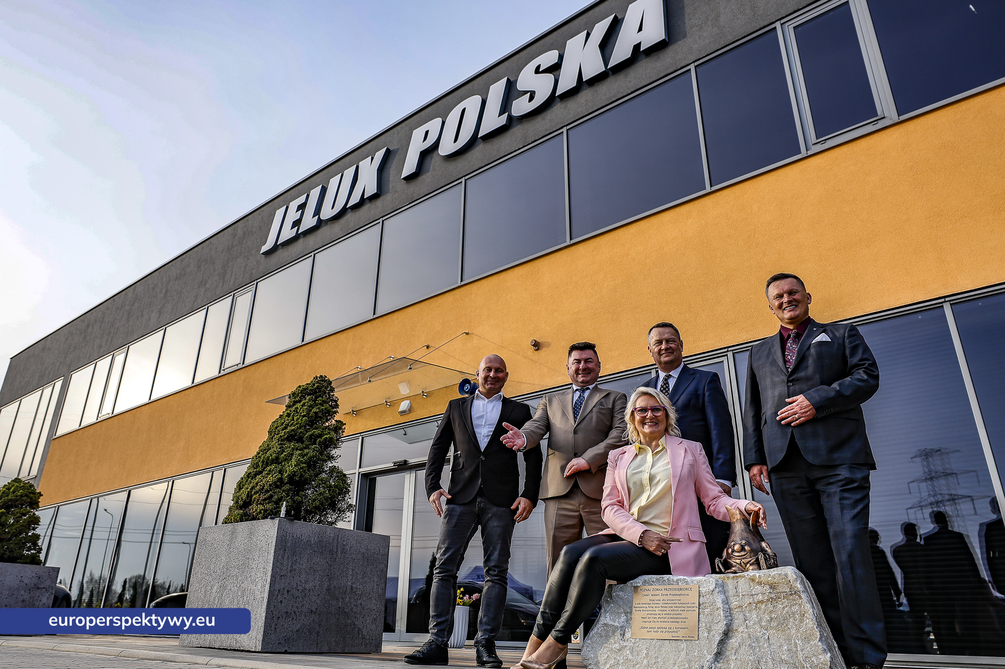 Europerspektywy Śląski smak biznesu – przedsiębiorcy spotkali się w siedzibie Jelux Polska