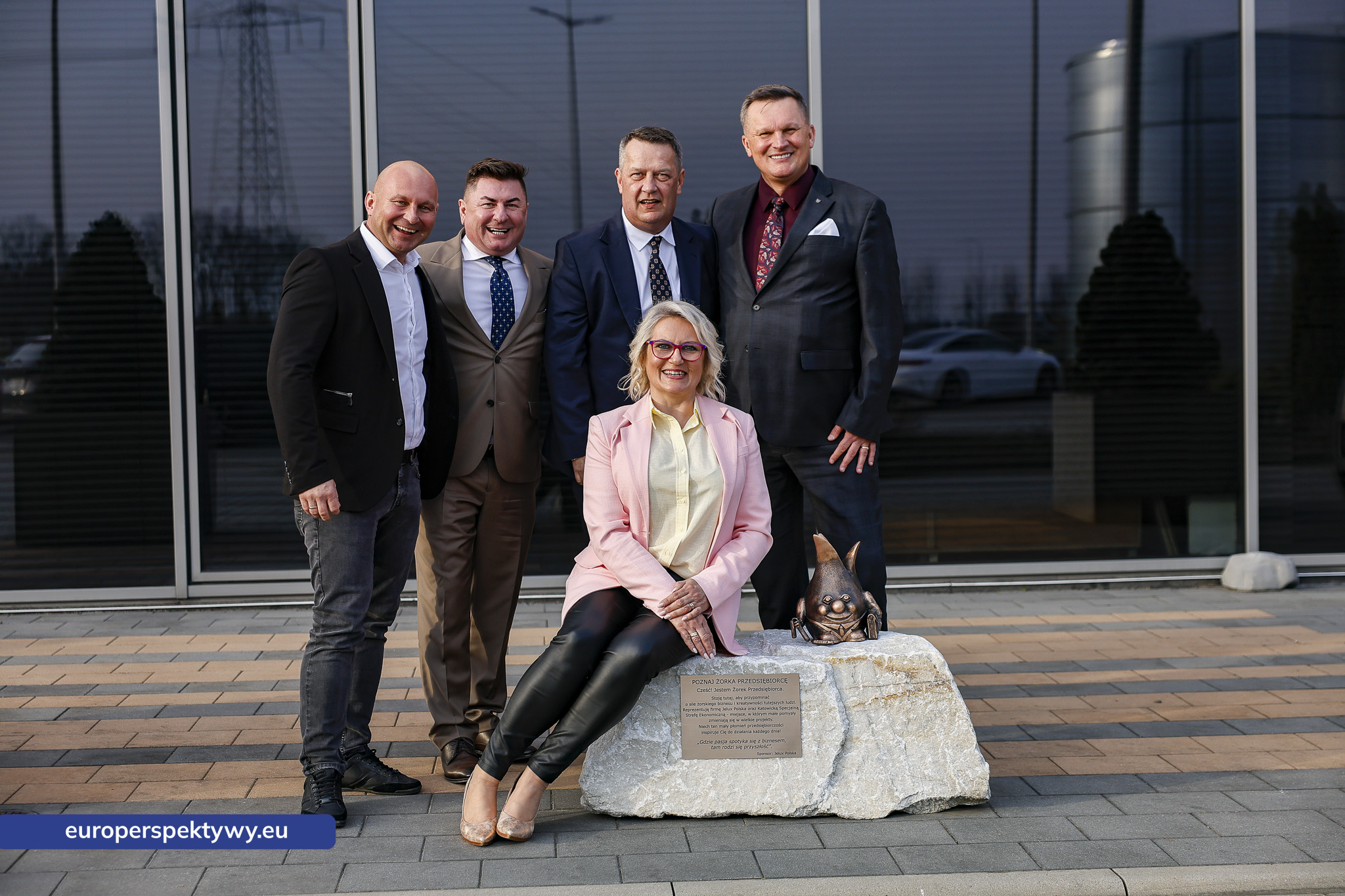 Europerspektywy Śląski smak biznesu – przedsiębiorcy spotkali się w siedzibie Jelux Polska