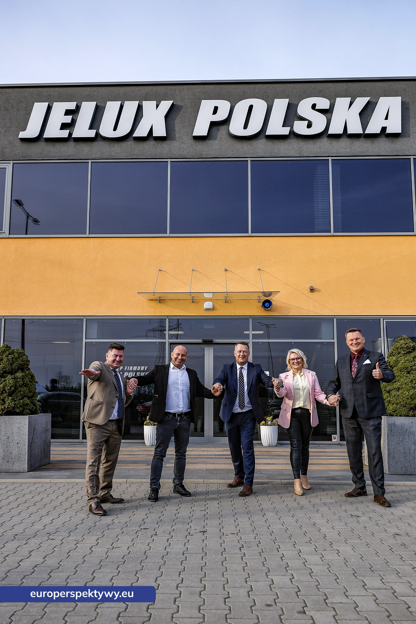 Europerspektywy Śląski smak biznesu – przedsiębiorcy spotkali się w siedzibie Jelux Polska