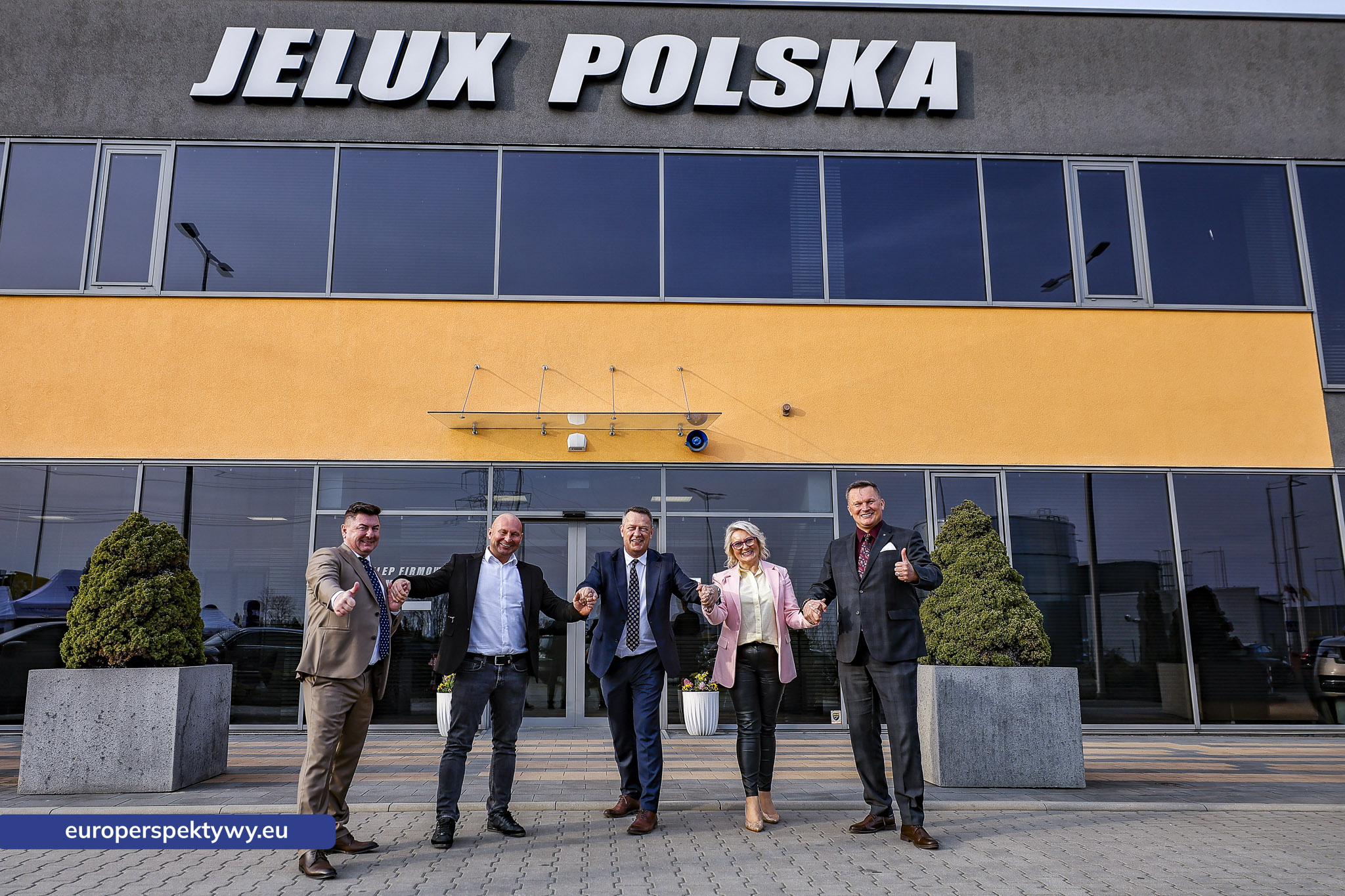 Europerspektywy Śląski smak biznesu – przedsiębiorcy spotkali się w siedzibie Jelux Polska