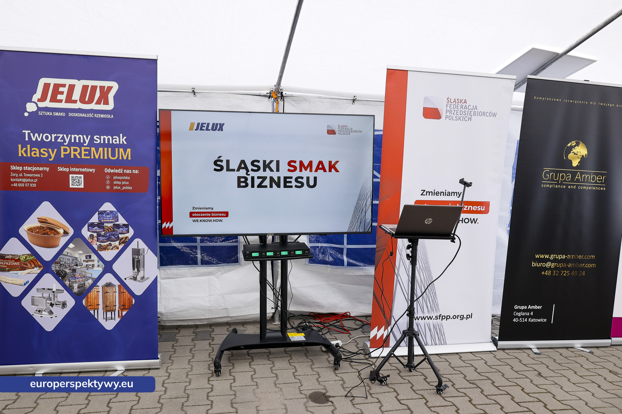 Europerspektywy Śląski smak biznesu – przedsiębiorcy spotkali się w siedzibie Jelux Polska