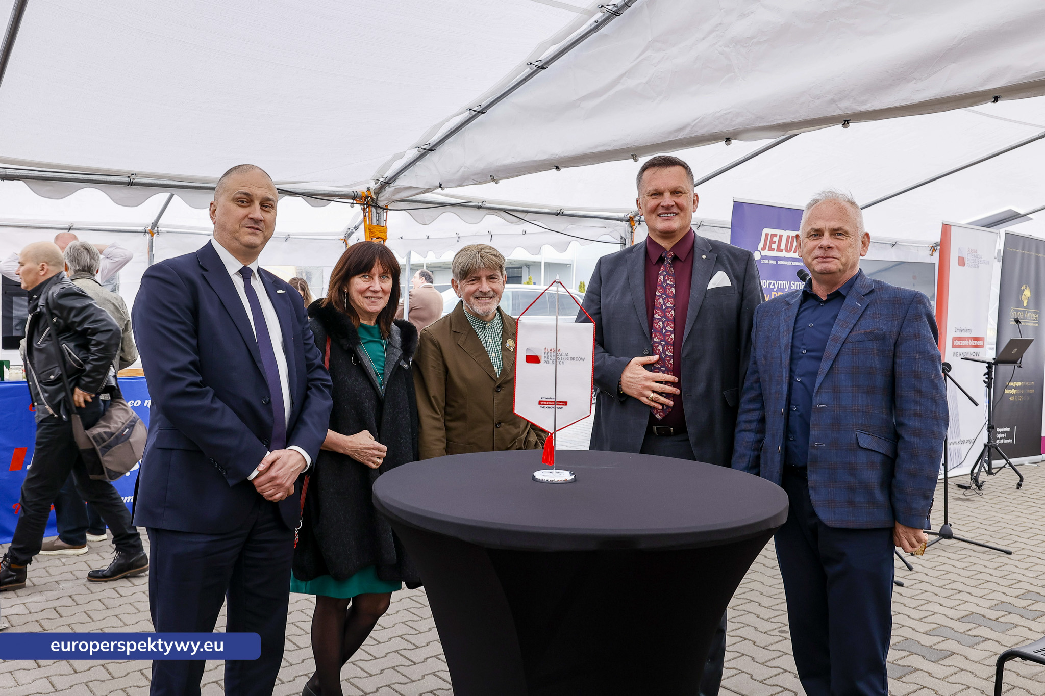 Europerspektywy Śląski smak biznesu – przedsiębiorcy spotkali się w siedzibie Jelux Polska