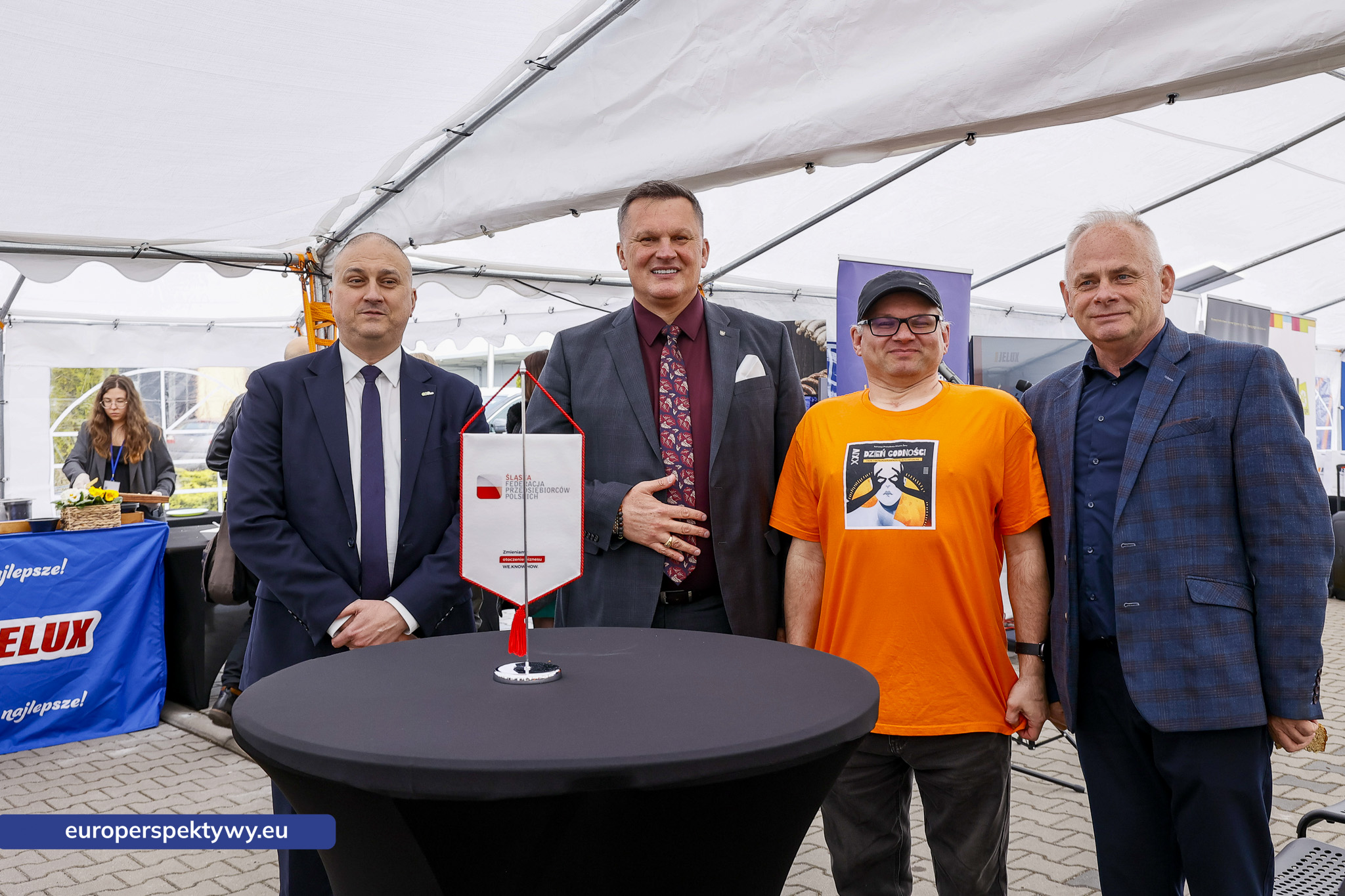 Europerspektywy Śląski smak biznesu – przedsiębiorcy spotkali się w siedzibie Jelux Polska