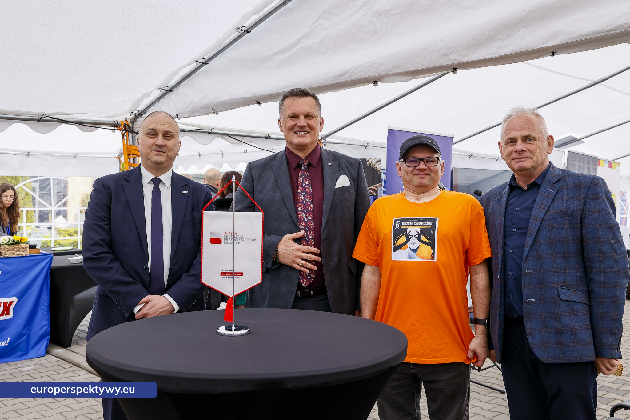 Europerspektywy Śląski smak biznesu – przedsiębiorcy spotkali się w siedzibie Jelux Polska