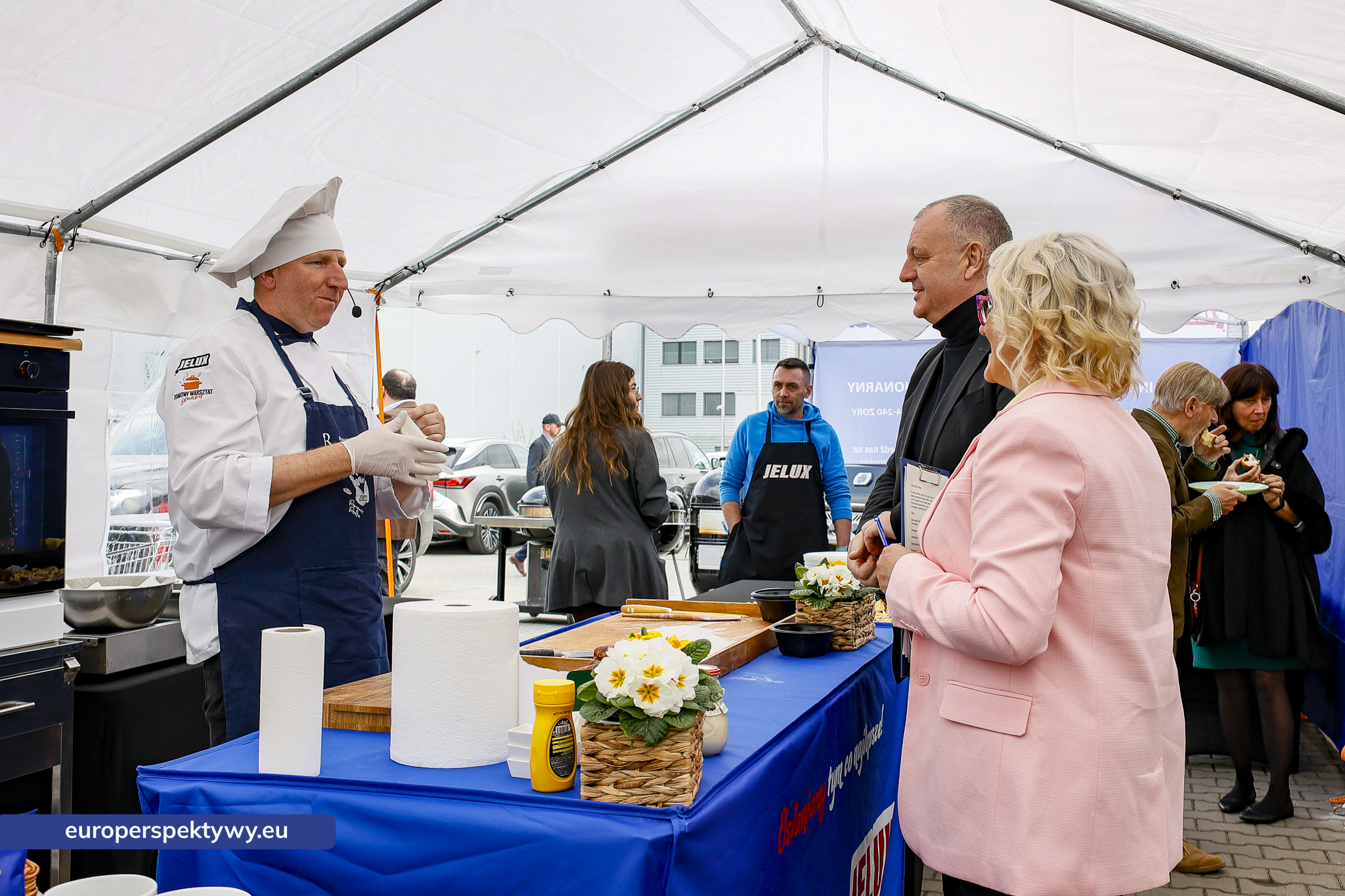 Europerspektywy Śląski smak biznesu – przedsiębiorcy spotkali się w siedzibie Jelux Polska