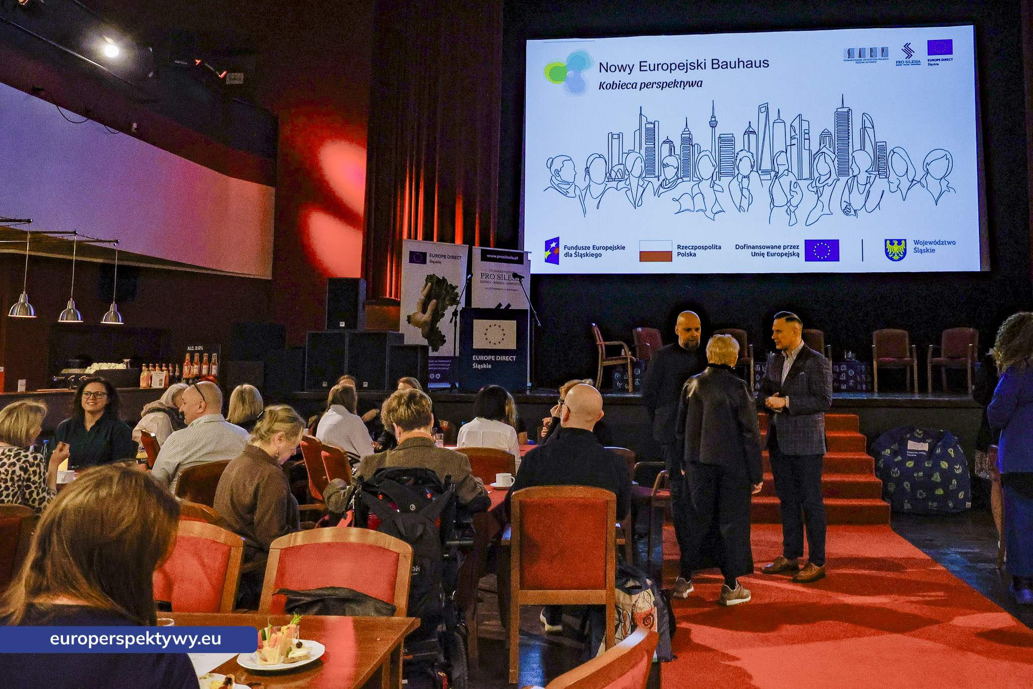 Europerspektywy Nowy Europejski Bauhaus – kobieca perspektywa. Debata o przyszłości przestrzeni miejskiej w Katowicach