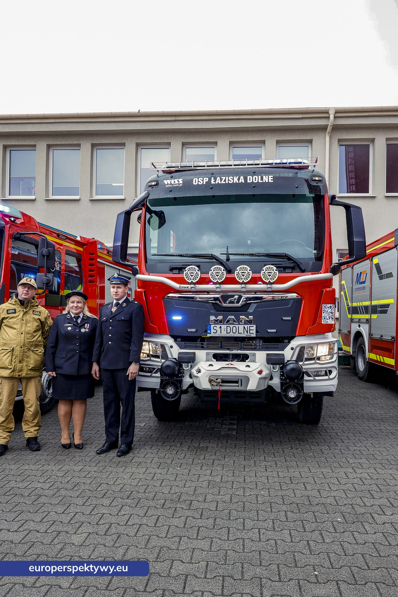 Przekazanie Pojazdow dla PSP i OSP-100 WISS OSP Łaziska Dolne Monika