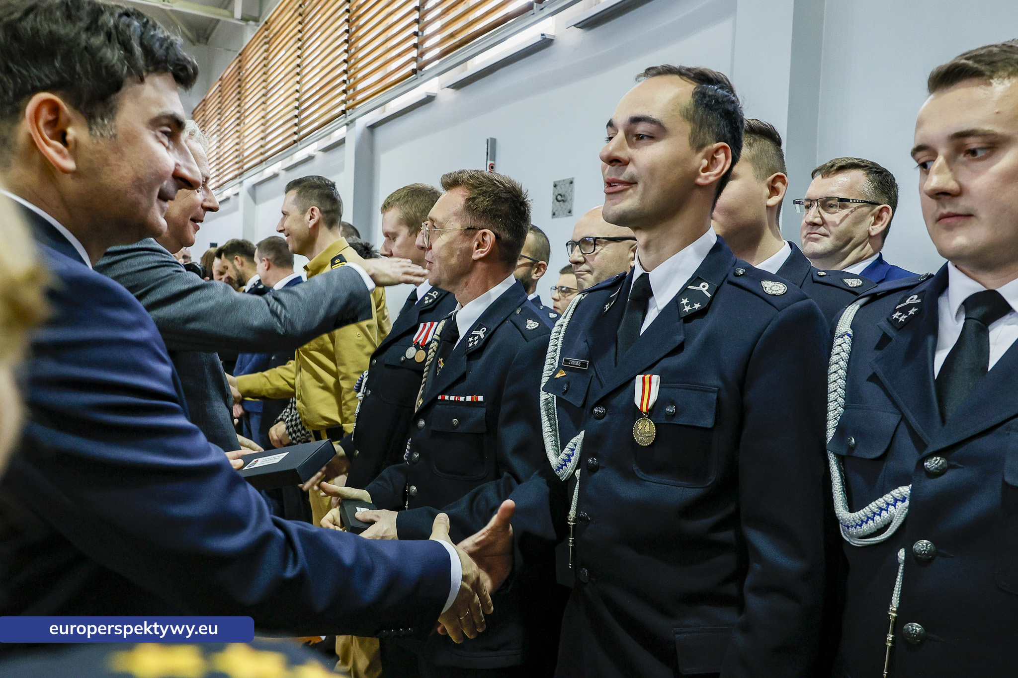 Przekazanie Pojazdow dla PSP i OSP-41 Europerspektywy Nowe samochody OSP w województwie śląskim. WFOŚiGW współfinansuje flotę za 20 mln zł