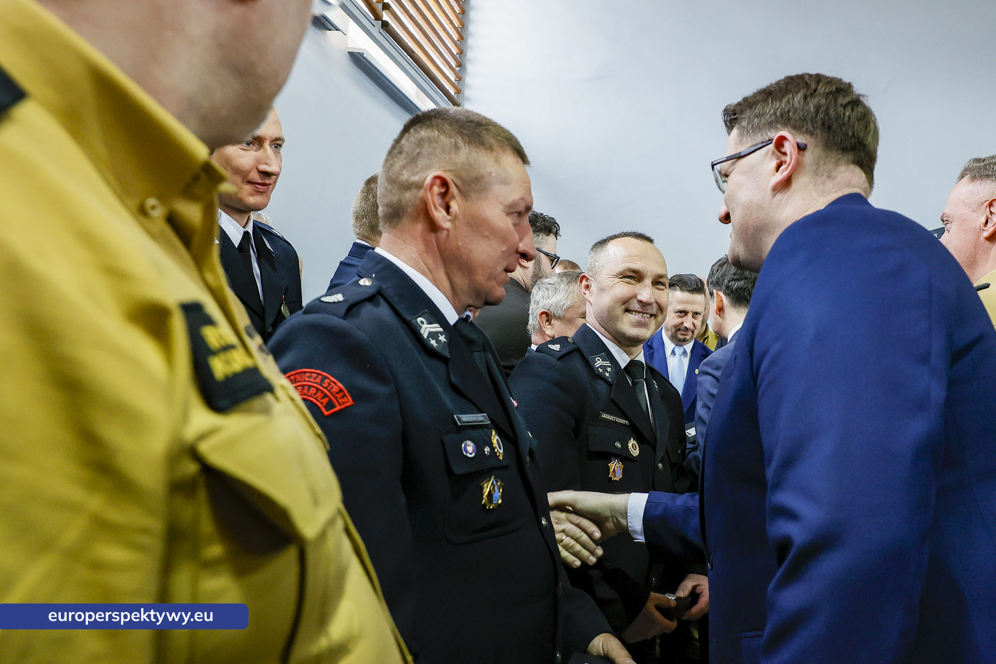 Przekazanie Pojazdow dla PSP i OSP-46 Europerspektywy Nowe samochody OSP w województwie śląskim. WFOŚiGW współfinansuje flotę za 20 mln zł