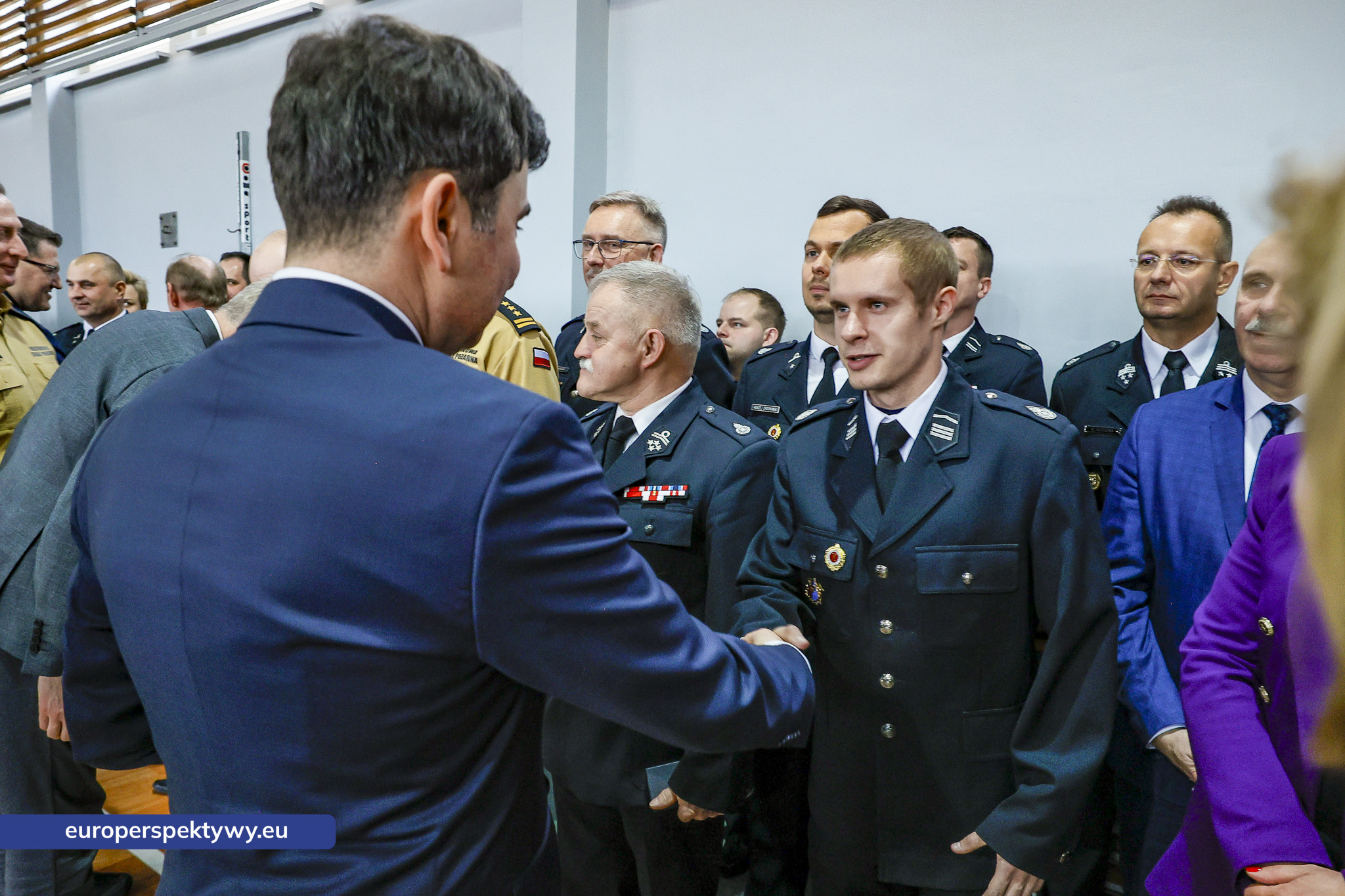 Przekazanie Pojazdow dla PSP i OSP-64 Europerspektywy Nowe samochody OSP w województwie śląskim. WFOŚiGW współfinansuje flotę za 20 mln zł