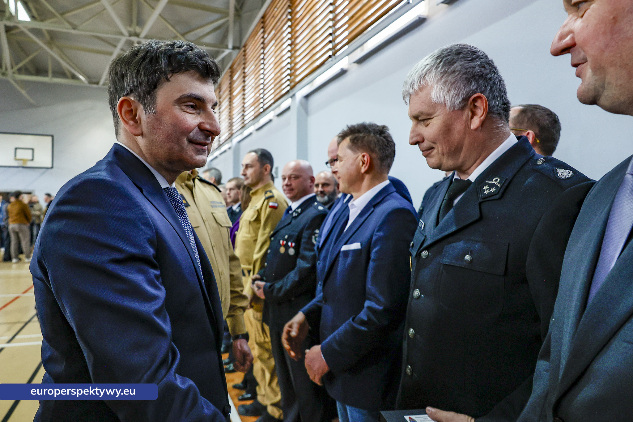 Przekazanie Pojazdow dla PSP i OSP-71 Europerspektywy Nowe samochody OSP w województwie śląskim. WFOŚiGW współfinansuje flotę za 20 mln zł