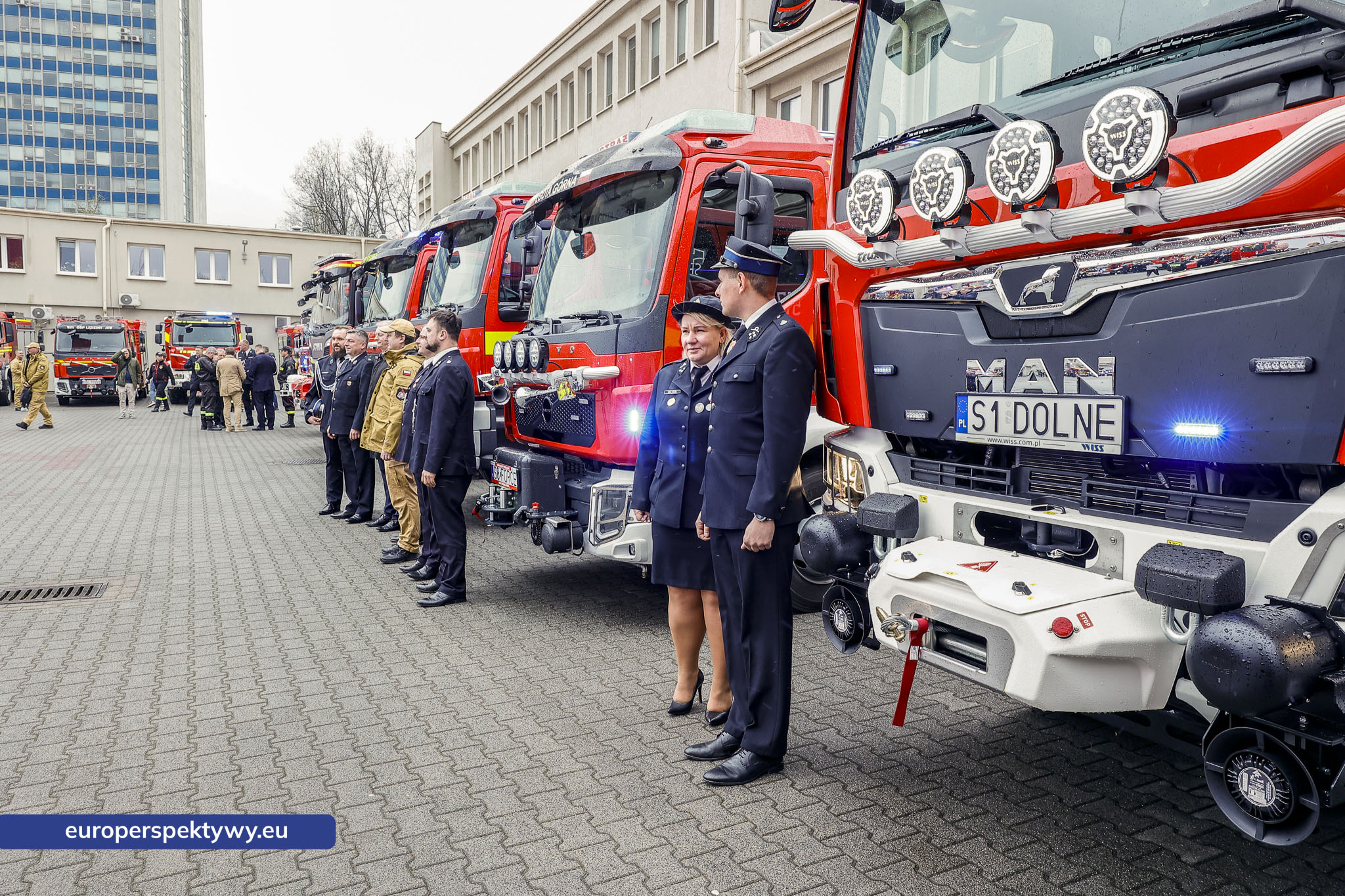 Przekazanie Pojazdow dla PSP i OSP-88 WISS OSP Łaziska Dolne Monika