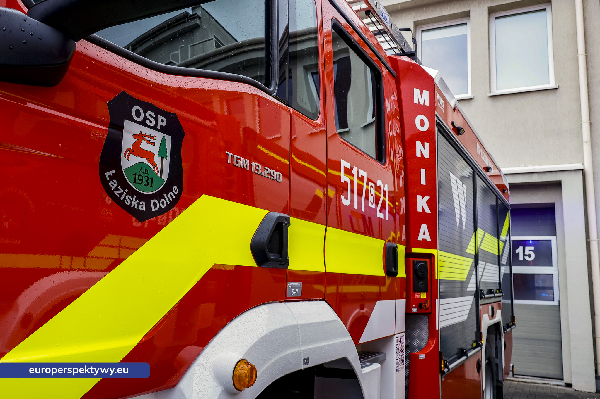 Przekazanie Pojazdow dla PSP i OSP-97 WISS OSP Łaziska Dolne Monika