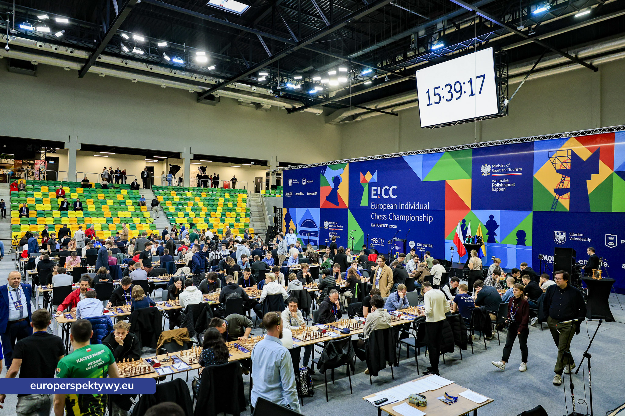 Europerspektywy Katowice gospodarzem prestiżowego wydarzenia – ruszyły Mistrzostwa Europy w Szachach