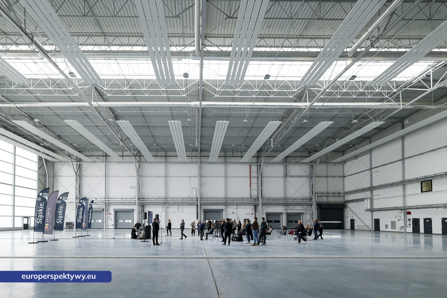 Katowice Airport Otwarcie Hangaru H4