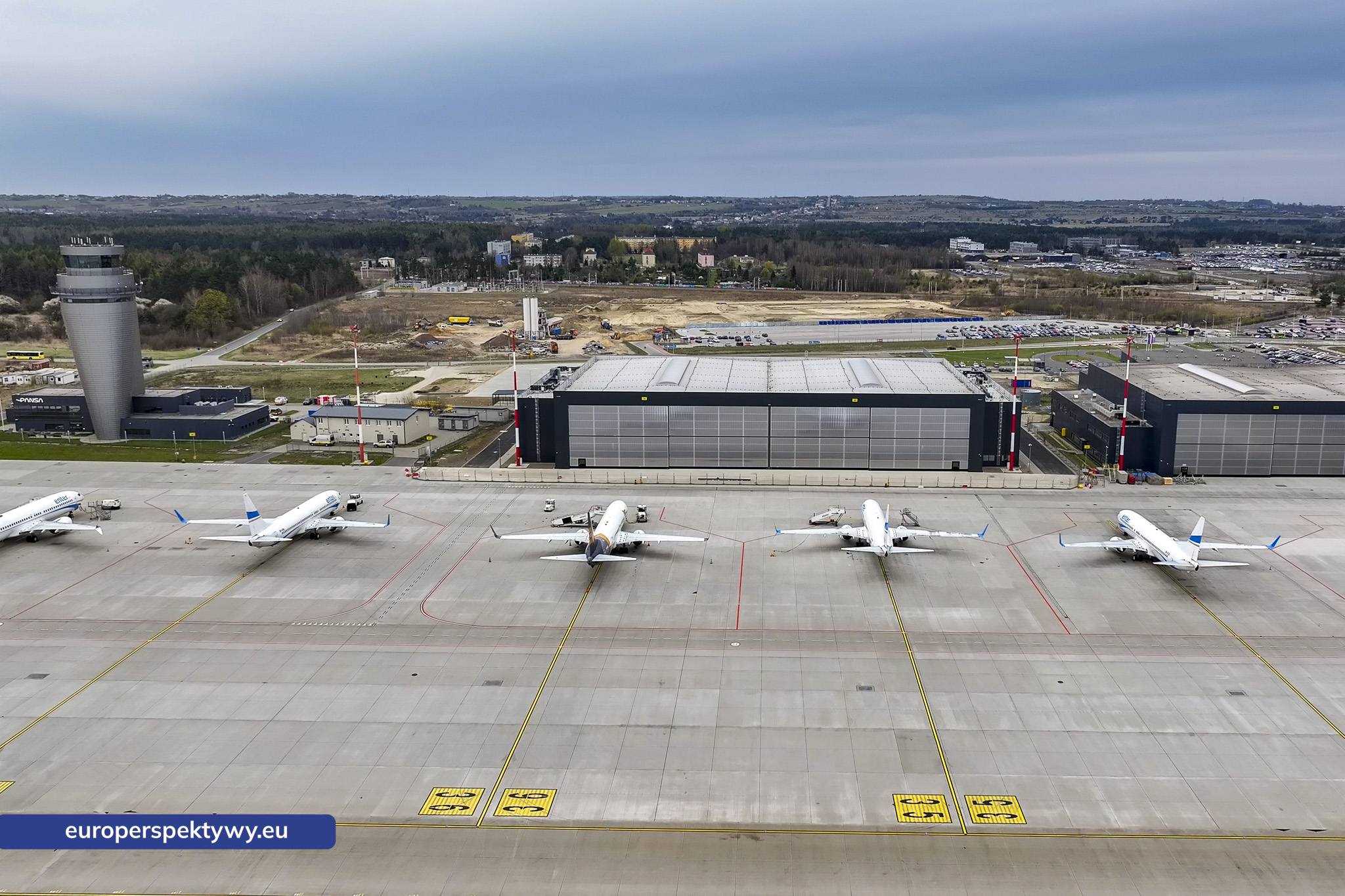 Katowice Airport Otwarcie Hangaru H4
