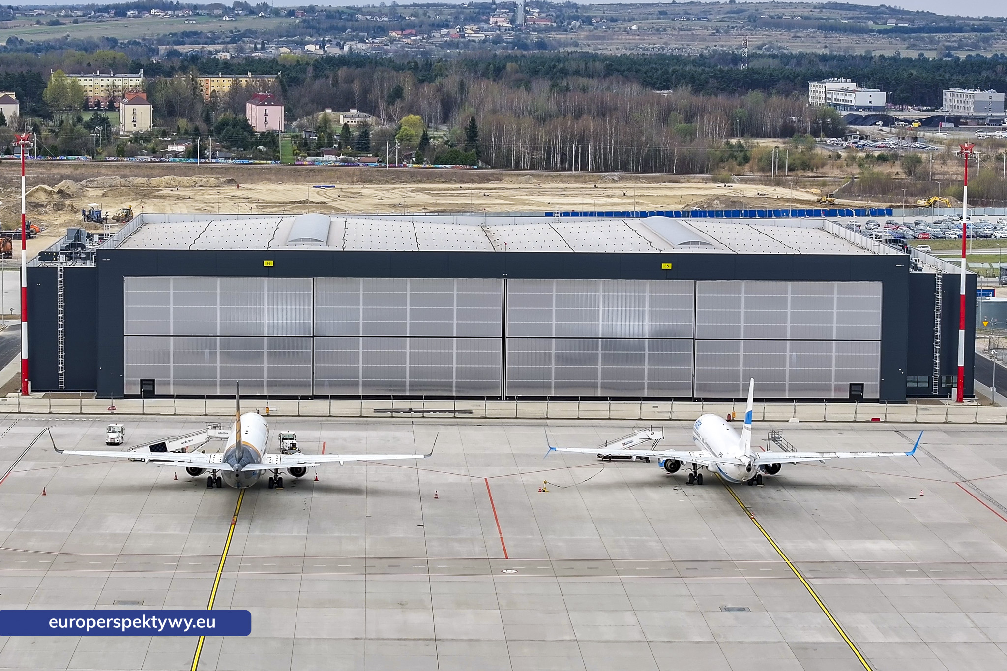 Katowice Airport Otwarcie Hangaru H4
