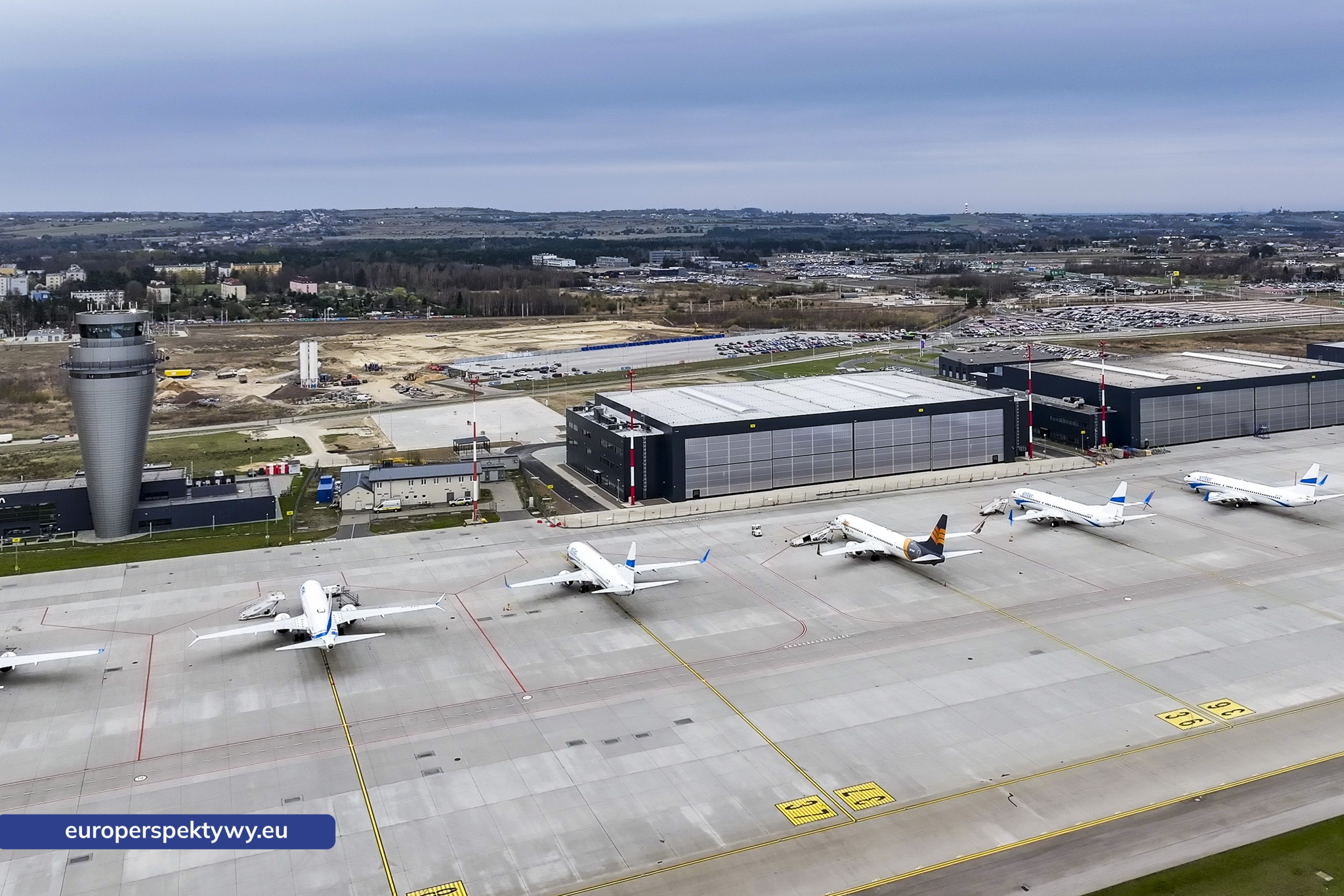 Katowice Airport Otwarcie Hangaru H4