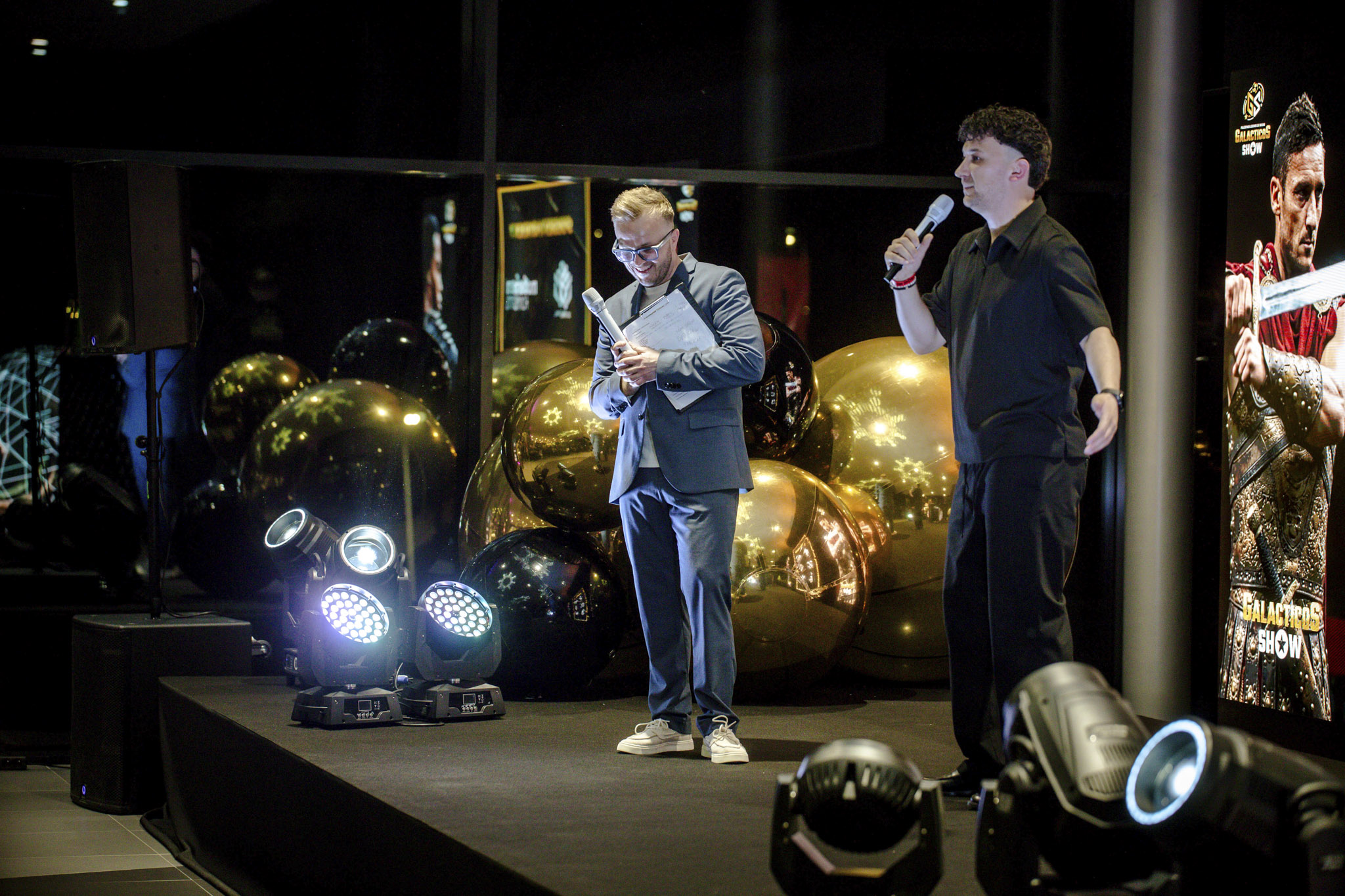 Europerspektywy LEGENDS DINNER PARTY w SAGA ICS – prestiżowe otwarcie Galacticos Show