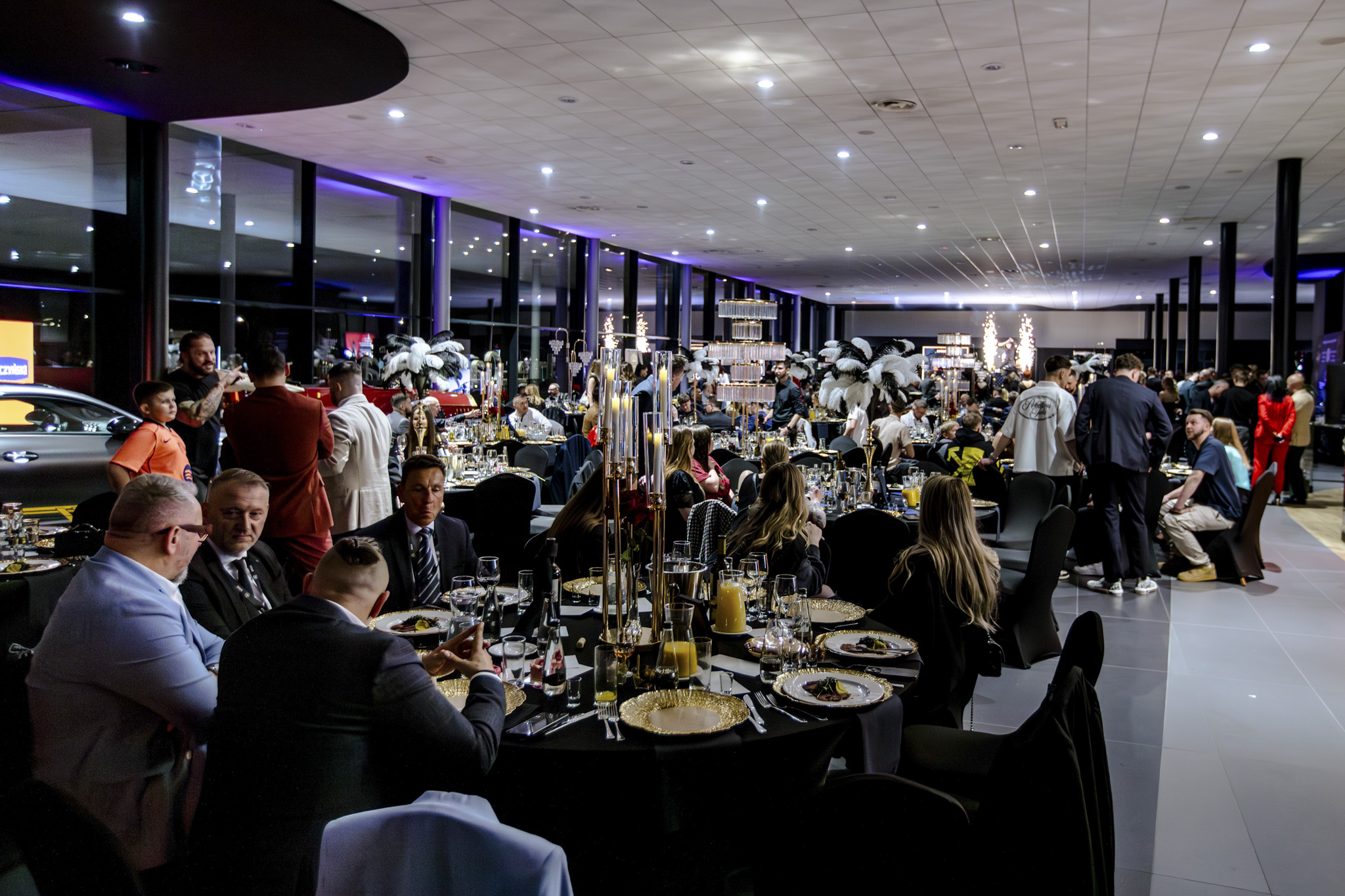 Europerspektywy LEGENDS DINNER PARTY w SAGA ICS – prestiżowe otwarcie Galacticos Show