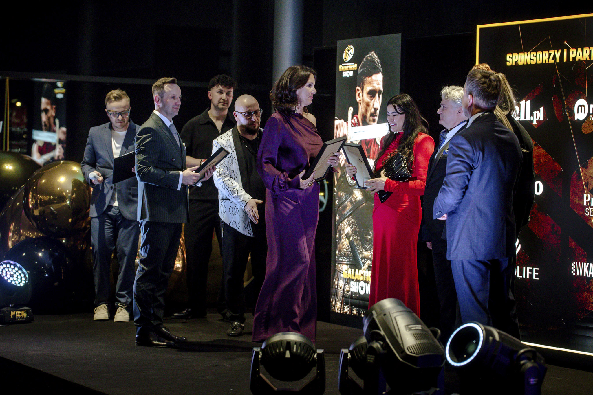 Europerspektywy LEGENDS DINNER PARTY w SAGA ICS – prestiżowe otwarcie Galacticos Show