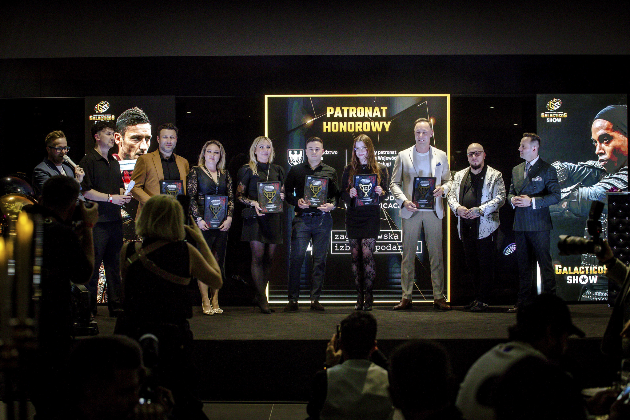 Europerspektywy LEGENDS DINNER PARTY w SAGA ICS – prestiżowe otwarcie Galacticos Show