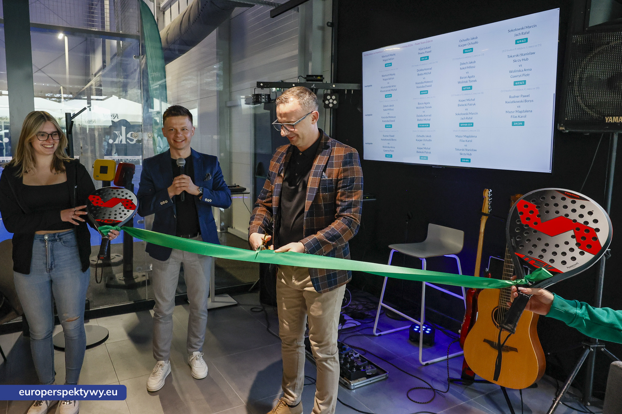 Europerspektywy Padelteam Zabrze oficjalnie otwarty. Nowa przestrzeń dla biznesu i sportu na Śląsku