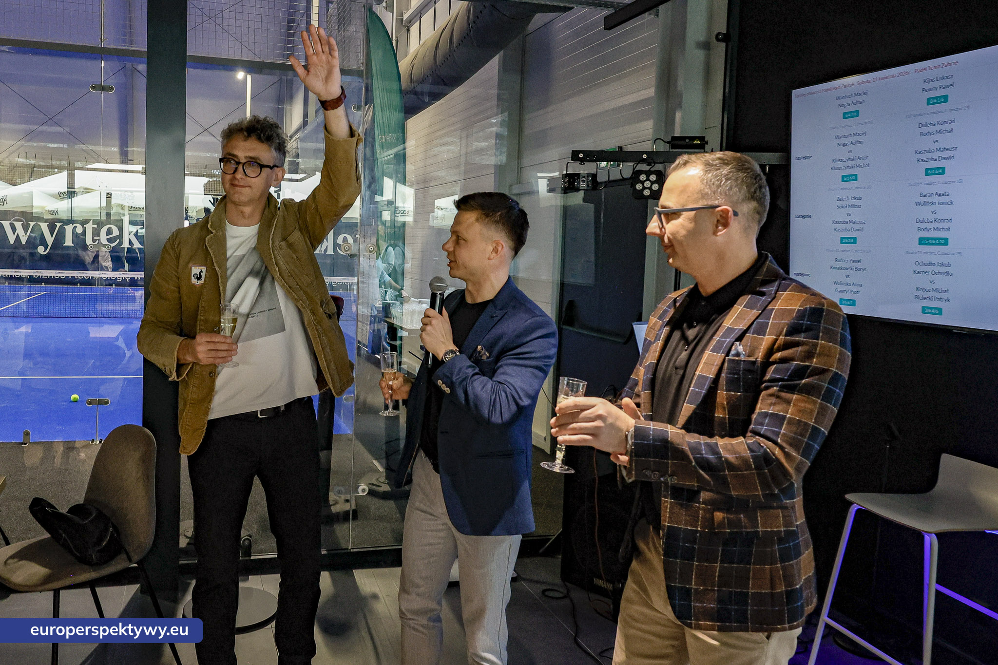 Europerspektywy Padelteam Zabrze oficjalnie otwarty. Nowa przestrzeń dla biznesu i sportu na Śląsku