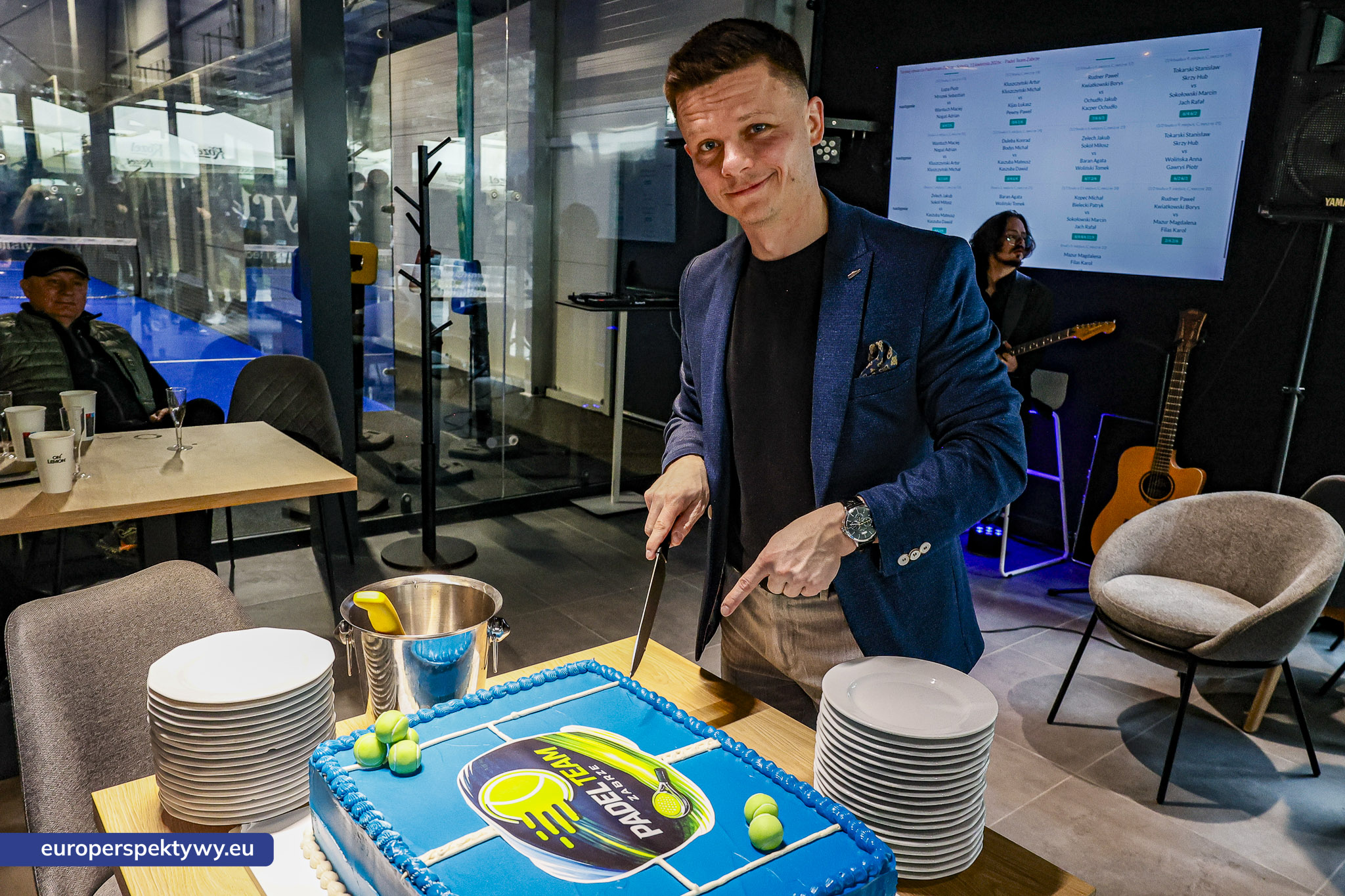 Europerspektywy Padelteam Zabrze oficjalnie otwarty. Nowa przestrzeń dla biznesu i sportu na Śląsku