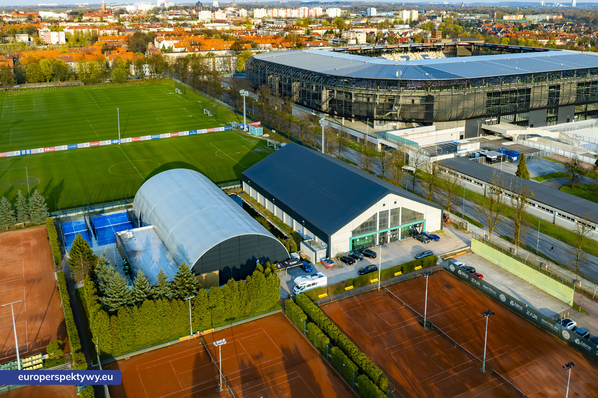 Europerspektywy Padelteam Zabrze oficjalnie otwarty. Nowa przestrzeń dla biznesu i sportu na Śląsku